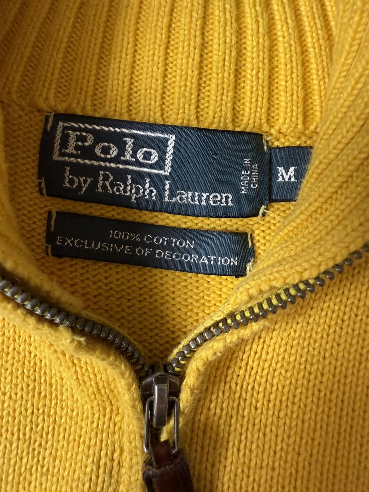 Polo Ralph Lauren Vintage Polo Ralph Lauren half-zip sweater Size US M / EU 48-50 / 2 - 6 Thumbnail