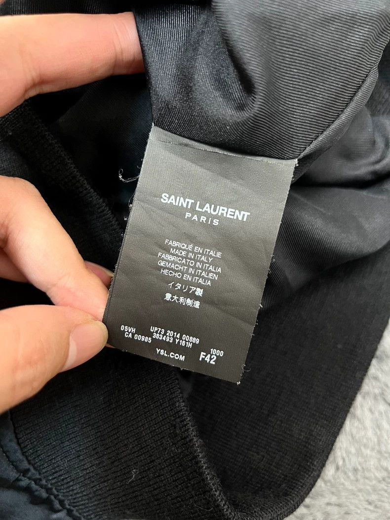 Saint Laurent Paris Saint Laurent Paris 15 Spring/Summer Back Crystal Beaded Fi Size M / US 6-8 / IT 42-44 - 5 Thumbnail
