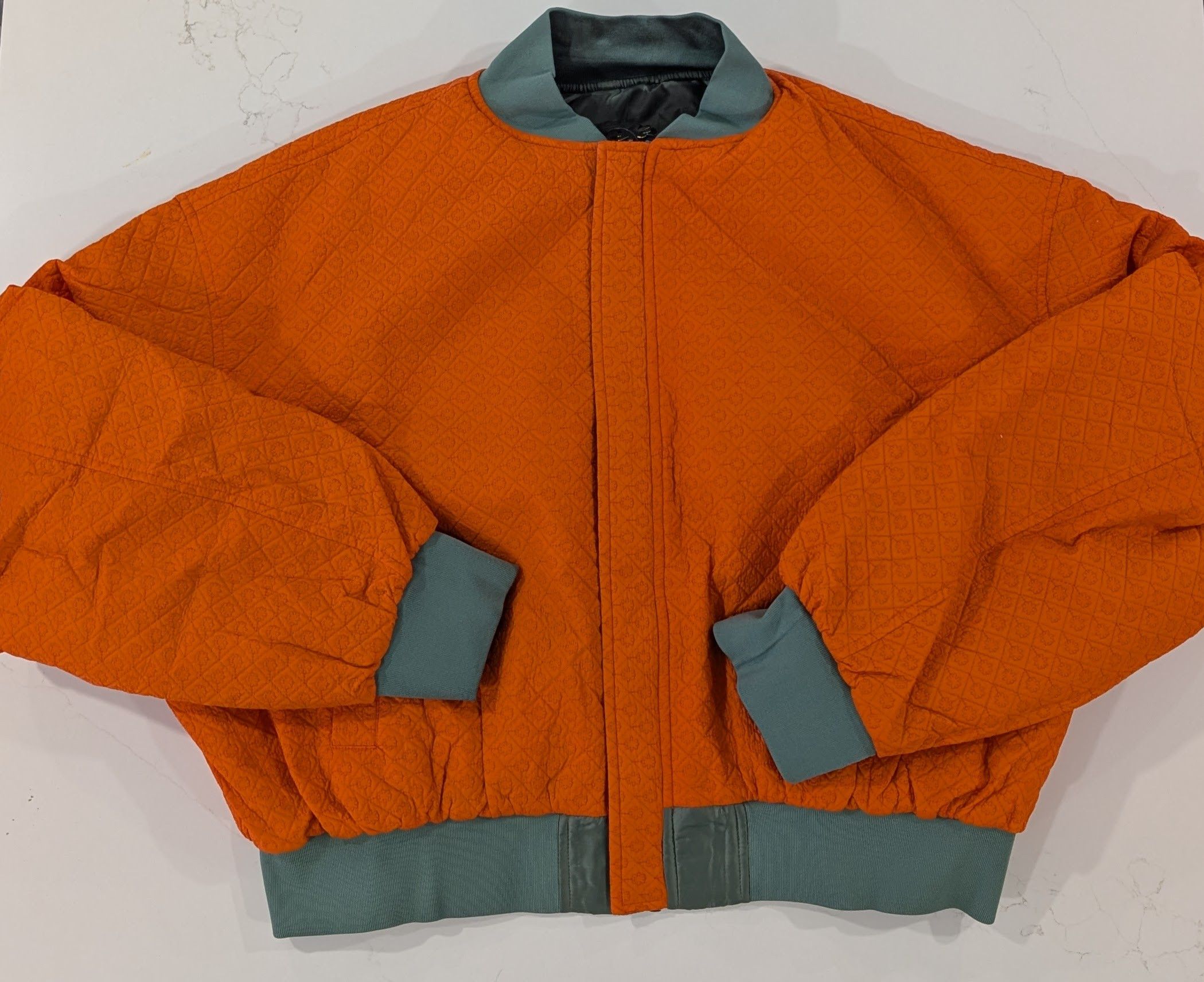 LOSTSHDWS LOSTSHDWS Reversible Detached Bomber Jacket Petroleum Green Size US M / EU 48-50 / 2 - 2 Thumbnail