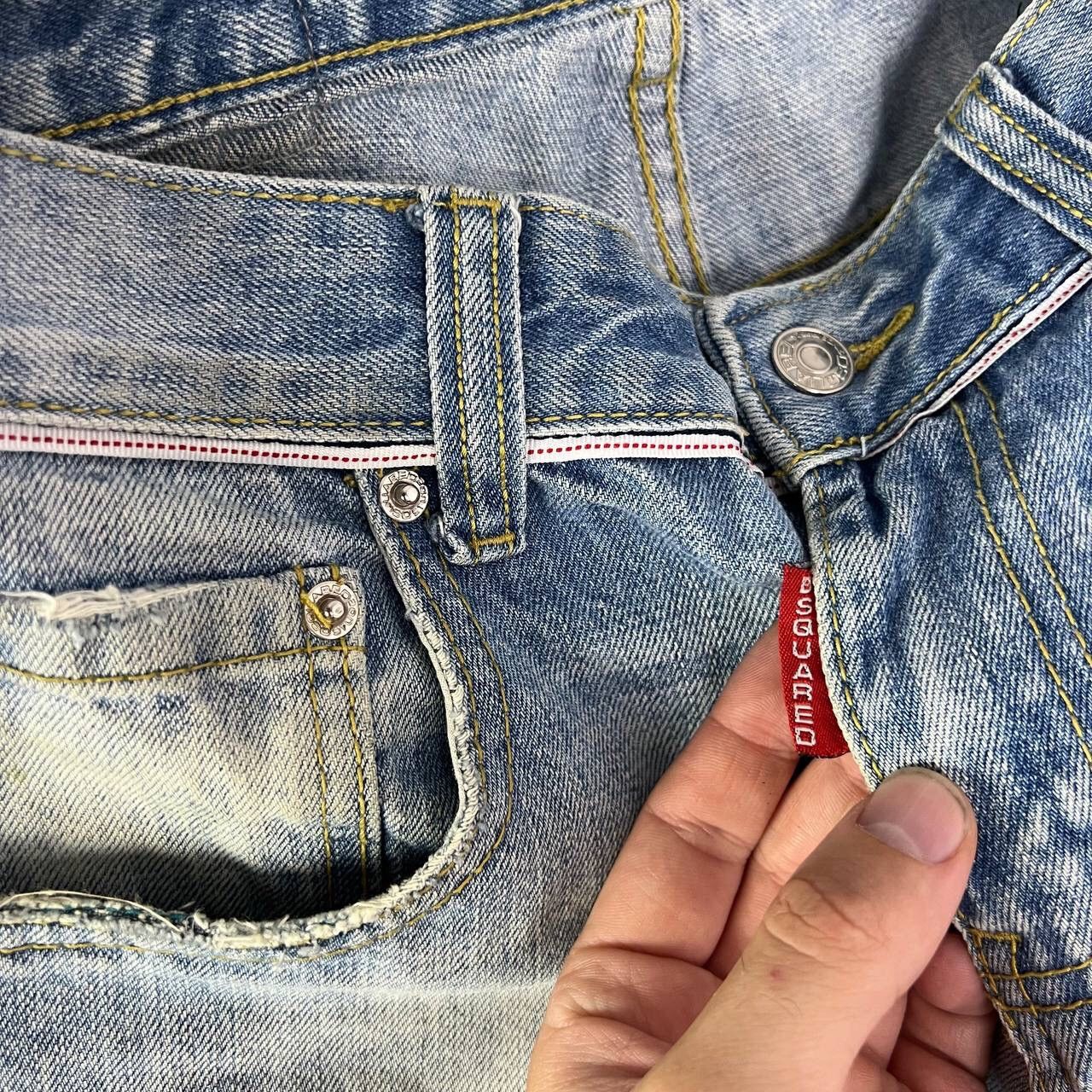 Dsquared2 Y2K Denim Pants Dsquared 2 Jeans Skinny Size US 31 - 7 Thumbnail