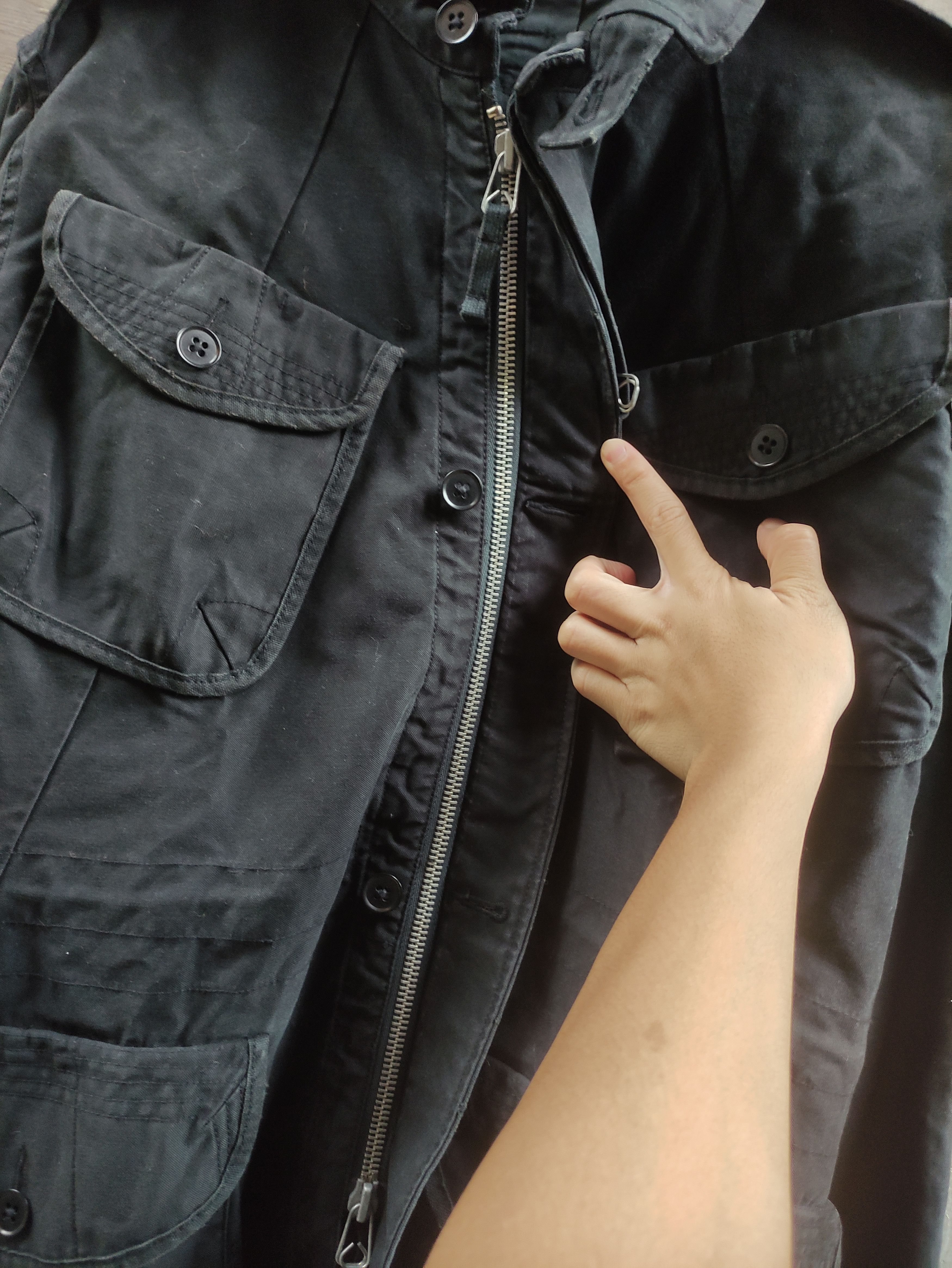 90s Vintage Polo Ralph Lauren Sample Military Utility Jacket