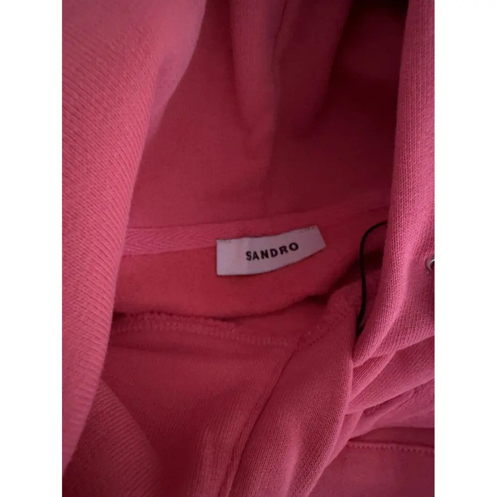 Sandro Sandro new sweatshirt with tag organic cotton hood pocket Size XS / US 0-2 / IT 36-38 - 7 Thumbnail