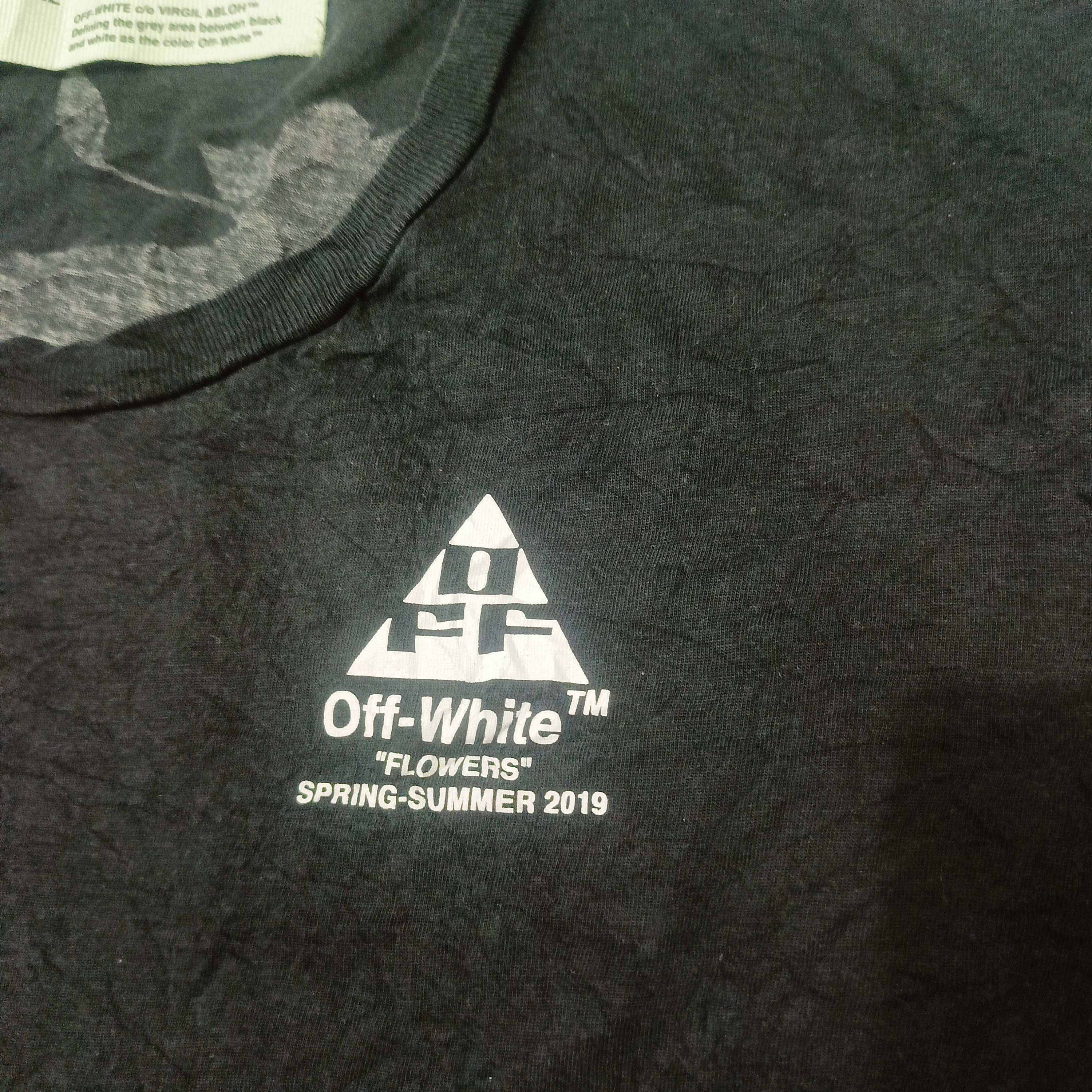 Off-White Flowers Spring Summer 2019 Size M / US 6-8 / IT 42-44 - 2 Thumbnail