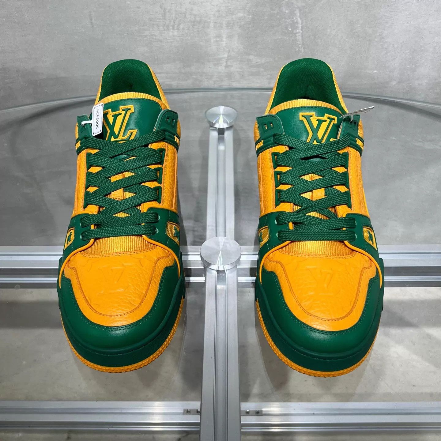 Louis Vuitton LV Trainer Yellow Green UK7.5 41.5 Size US 8.5 / EU 41-42 - 1 Thumbnail