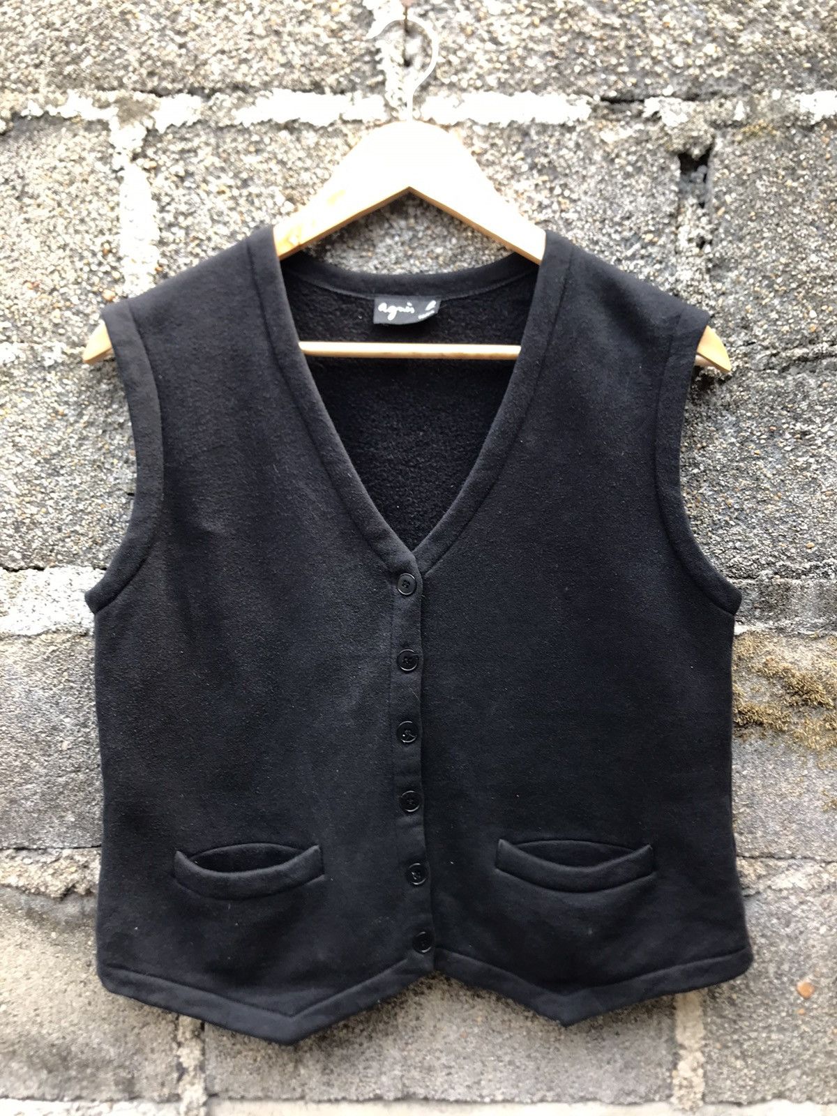 agnes b. 🔥Agnes.B Button Up Fleece Vest Size US S / EU 44-46 / 1 - 1 Thumbnail