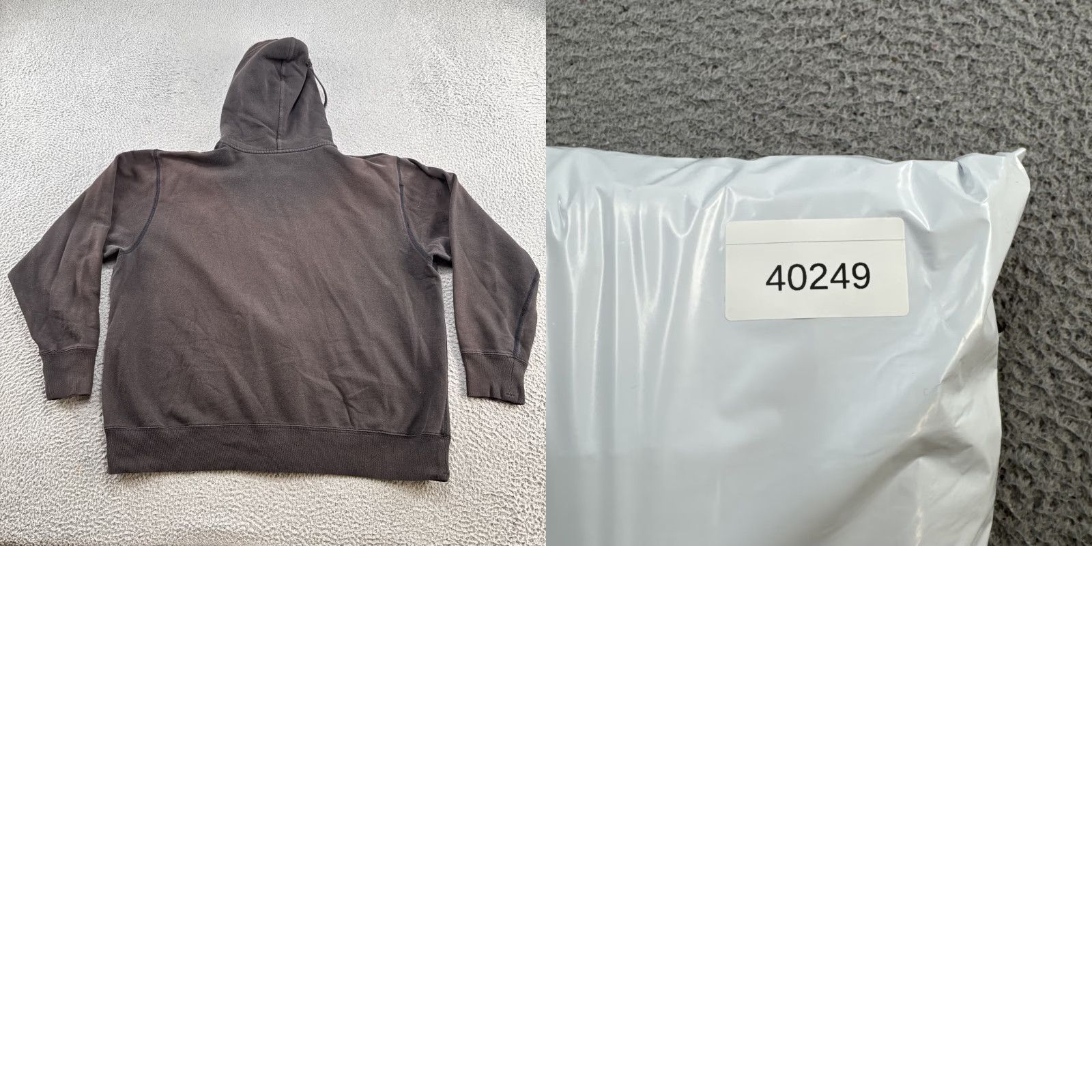 Polo Ralph Lauren Vtg Polo Ralph Lauren USA Embroidered Mens XL Faded Black Full Zip Hoodie Pocket Hooded Size US XL / EU 56 / 4 - 9 Thumbnail
