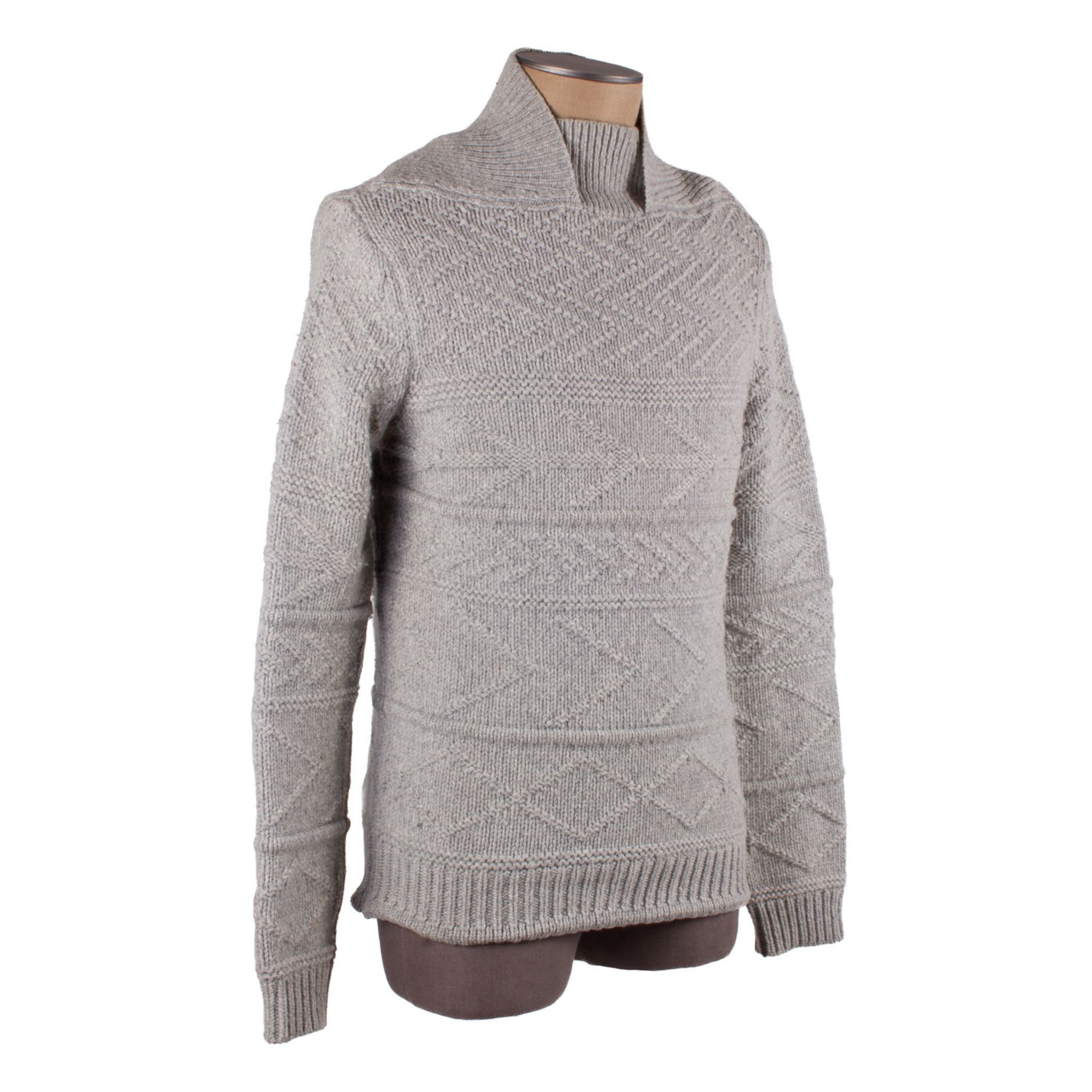 Raf Simons RAF SIMONS AW 06-07 Archive Grey Multi Cable Knit Sweater Size US M / EU 48-50 / 2 - 3 Thumbnail