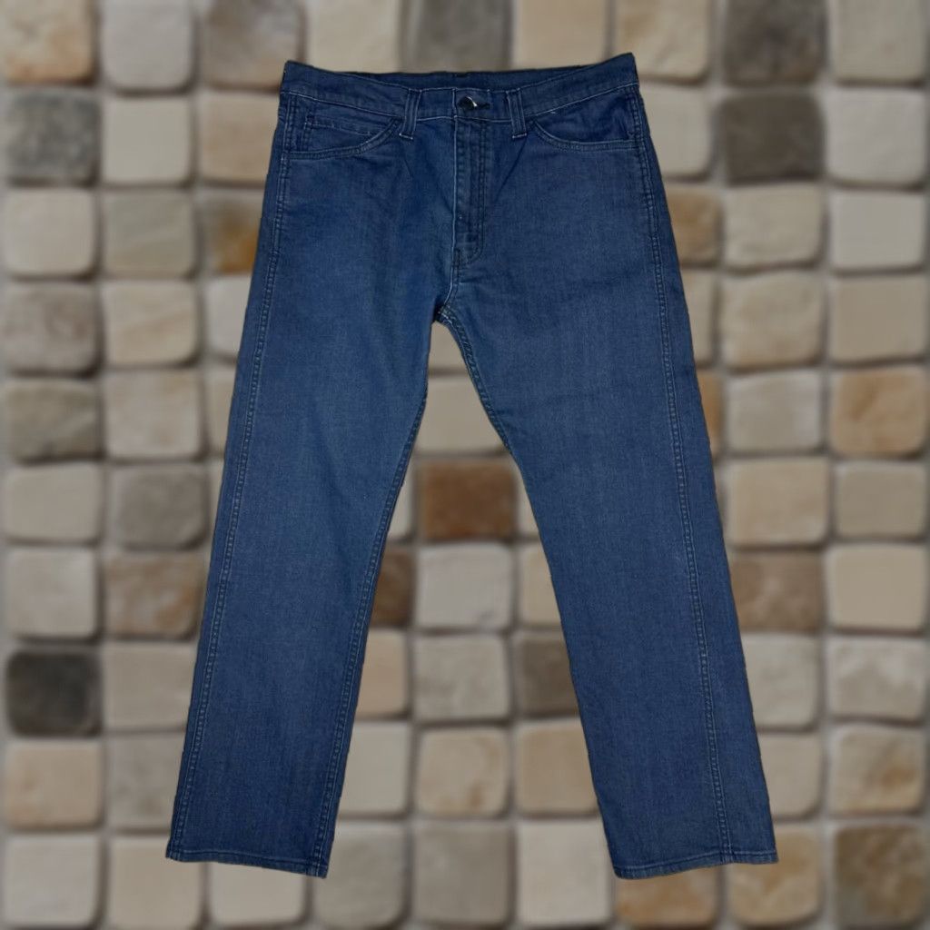 Levi's Levis 513 Jeans Mens 36 Blue Denim Indigo Wash Cotton Mid Rise 34x28 Regular Jeans Mens Blue Denim Indigo Wash 513 Levi's Size US 36 / EU 52 - 1 Thumbnail