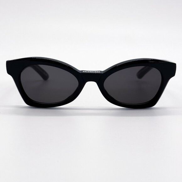 Balenciaga NEW BALENCIAGA BB0230S 001 BLACK CAT EYE WOMEN SUNGLASSES BA Size ONE SIZE - 4 Thumbnail