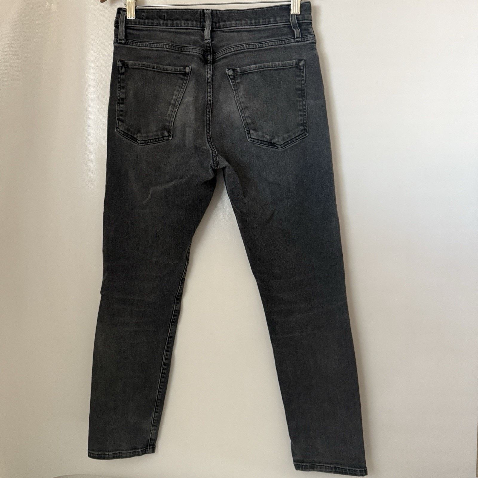 Flint And Tinder Flint And Tinder Straight Fit Faded Distressed Denim Jeans Size US 30 / EU 46 - 2 Thumbnail