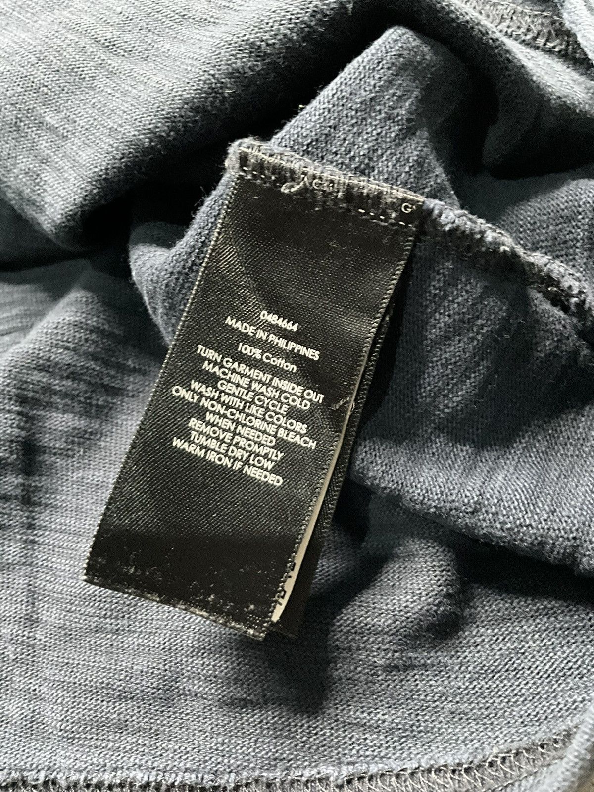 RRL Ralph Lauren RRL Indigo Dyed RRL 36 Logo Sweatshirt Size US L / EU 52-54 / 3 - 8 Thumbnail