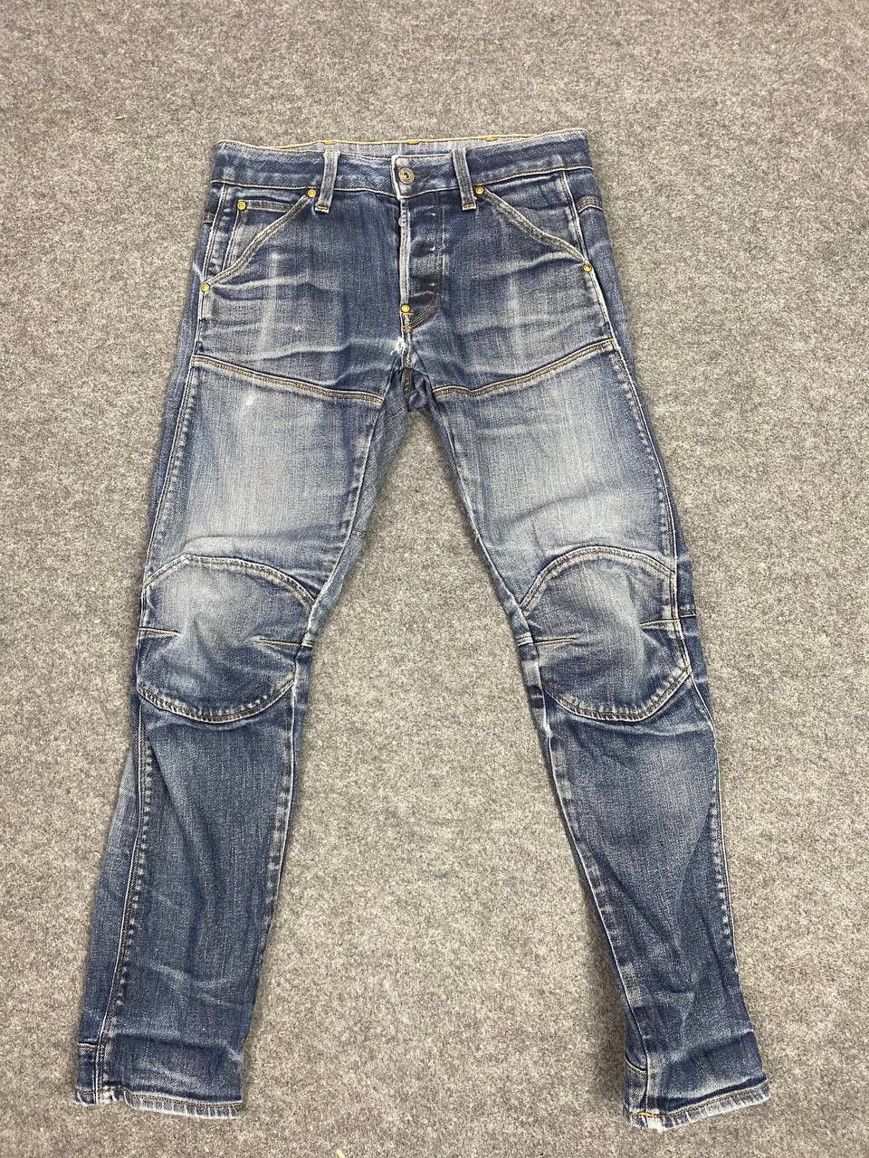 G-Star g star raw 5620 3d slim distressed denim Size US 32 / EU 48 - 6 Thumbnail