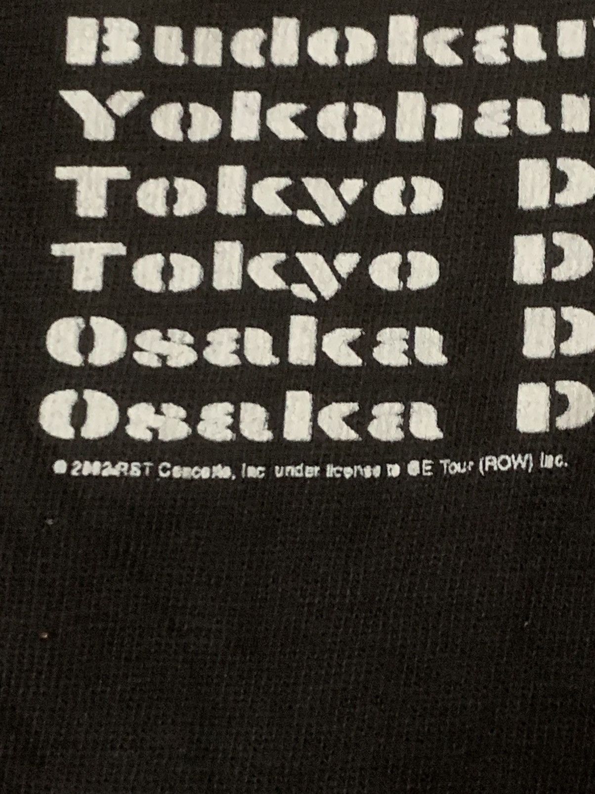 Band Tees × The Rolling Stones Vintage 2002/2003 The Rolling Stones Asia Tour Tee Size US L / EU 52-54 / 3 - 9 Thumbnail