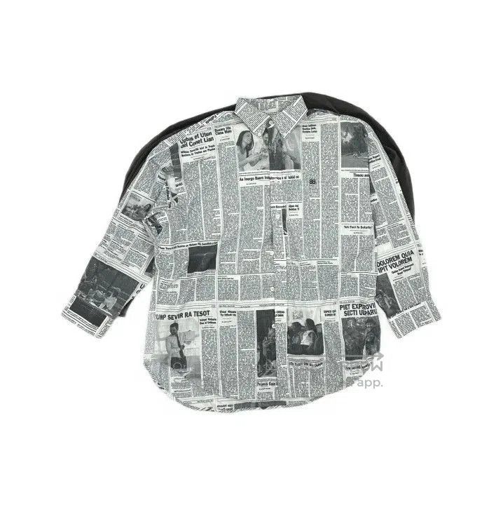 Balenciaga Balenciaga Casual Chic Long Sleeve Shirt. Size US S / EU 44-46 / 1 - 1 Thumbnail