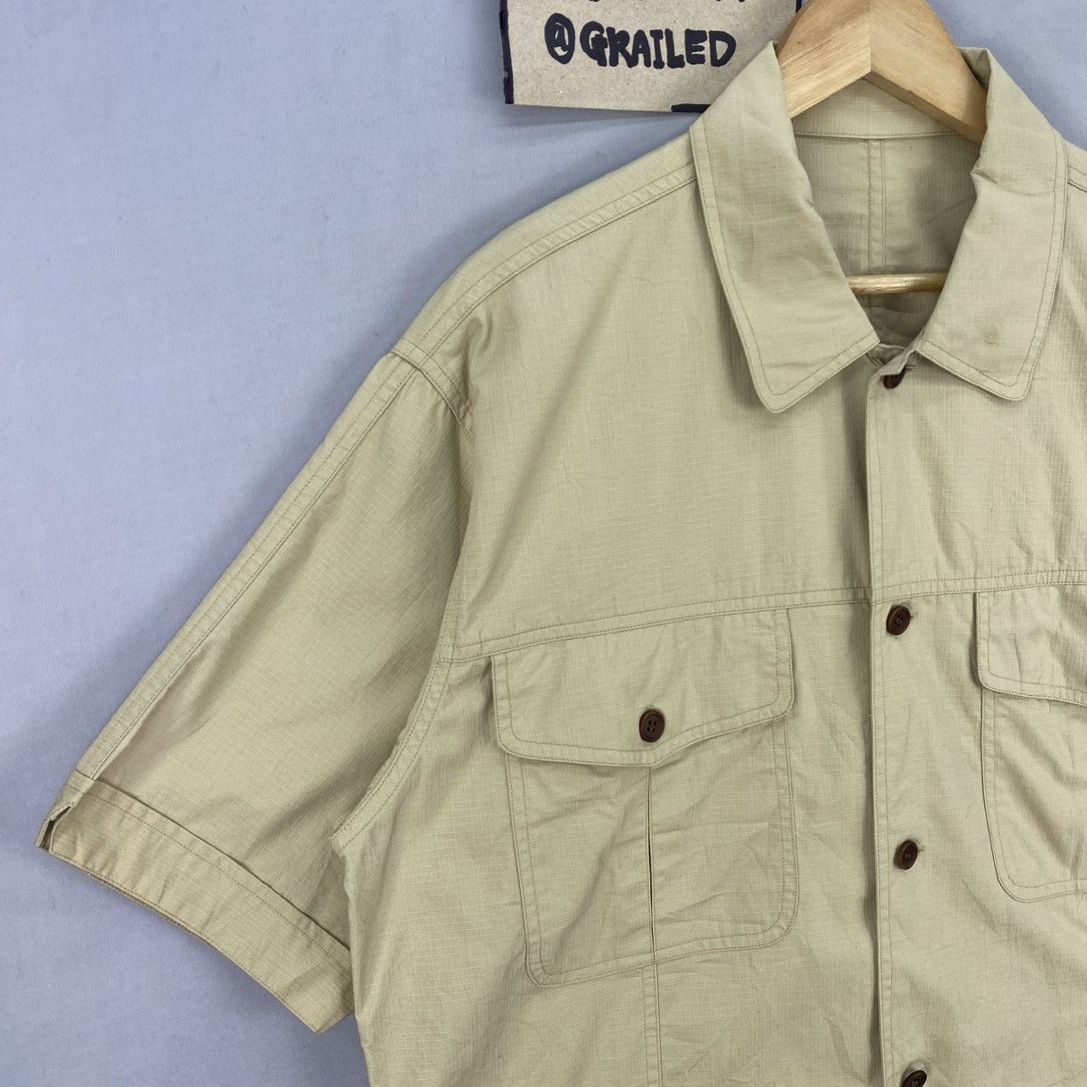 Daniel Hechter Daniel Hechter Casual Ripstop Fabric Shirt Button Up Size US M / EU 48-50 / 2 - 2 Thumbnail