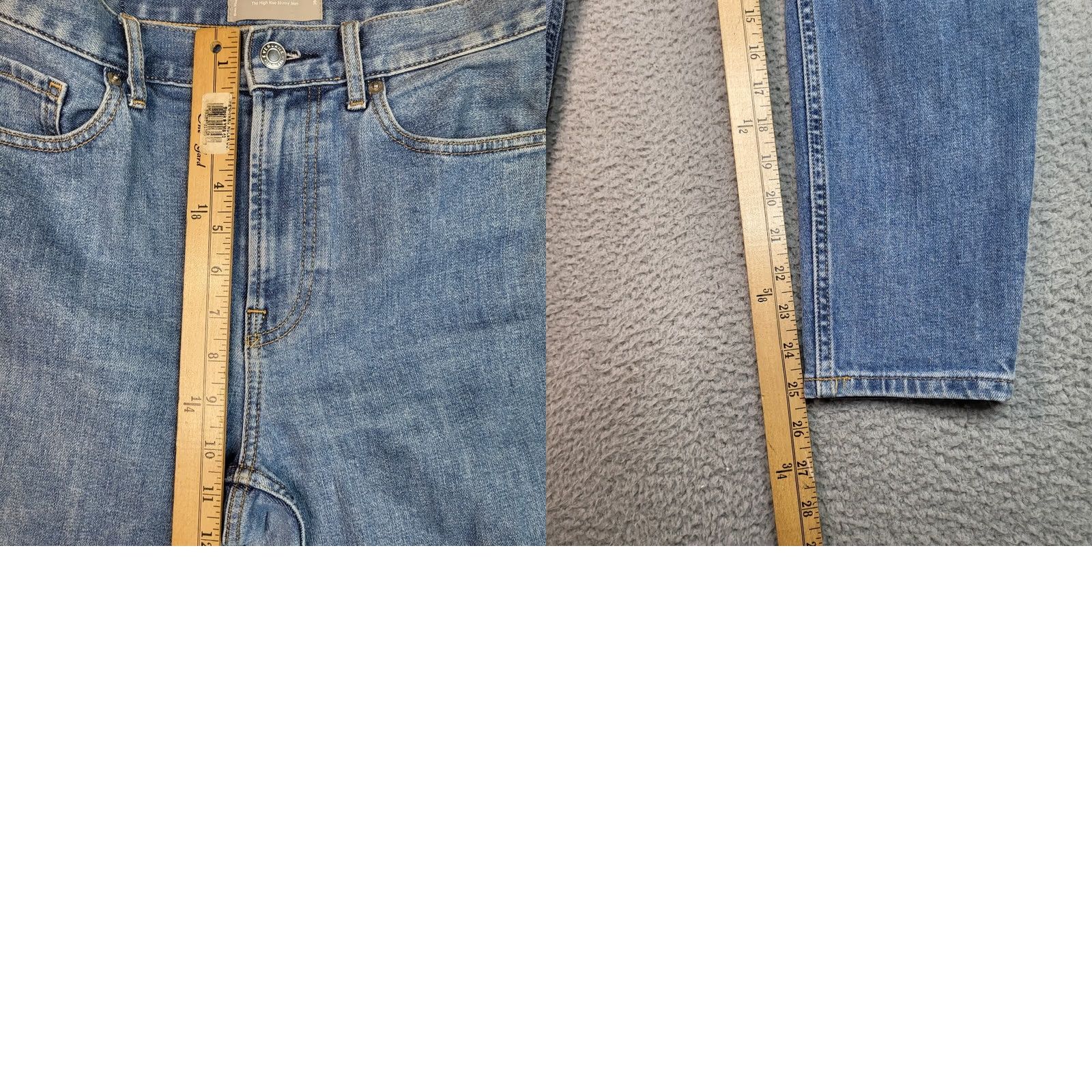 Everlane Everlane Jeans The High Rise Skinny Ankle Size 28 Women's Blue Cotton/spandex Denim Regular Slim Fit Comfort Casual Modern 28 Womens Jeans Size 28" / US 6 / IT 42 - 8 Thumbnail