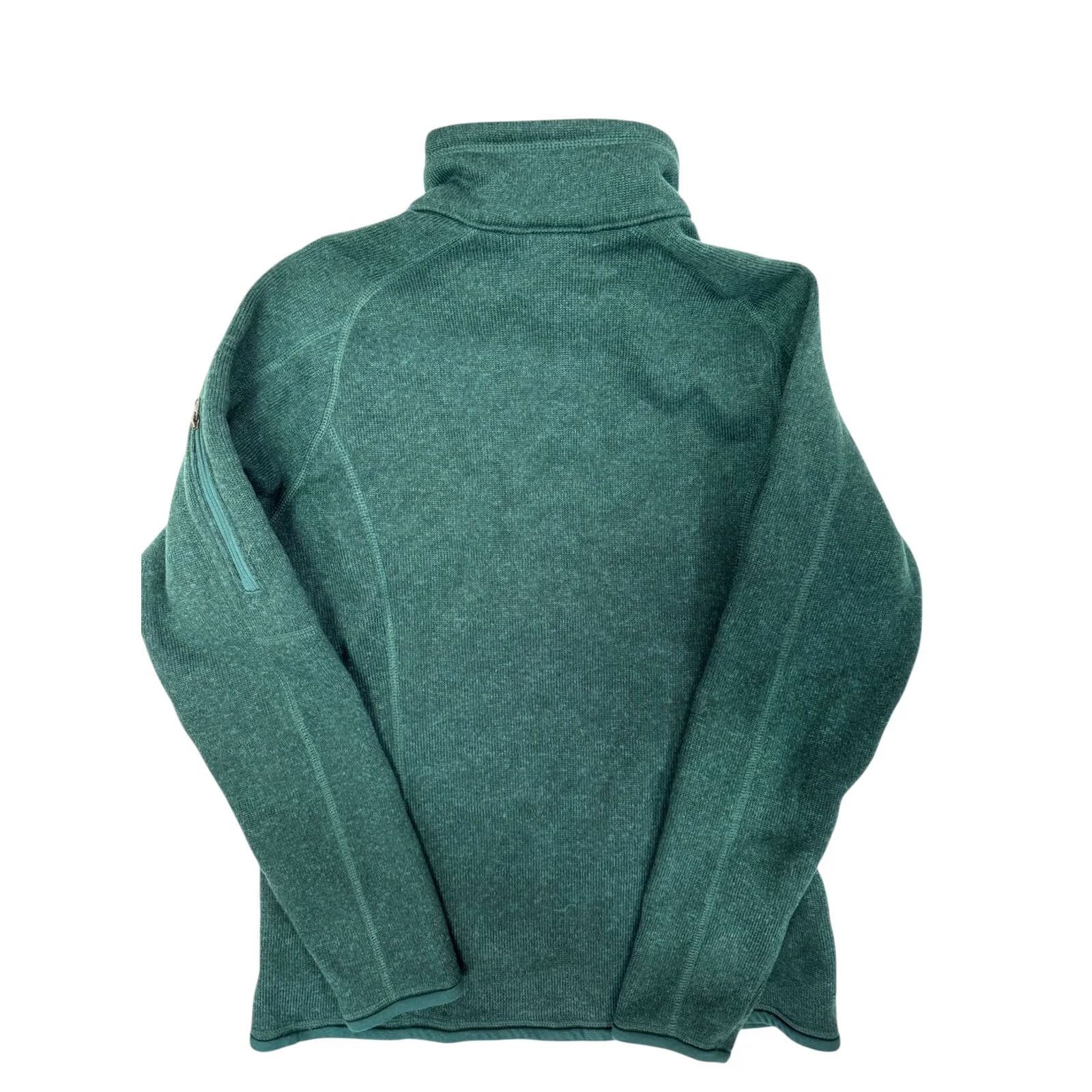 Patagonia Patagonia Men's Better Sweater Quarter-Zip Pullover Green Size M Size US M / EU 48-50 / 2 - 2 Thumbnail