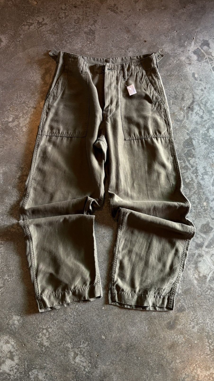 Needles Beautiful Olive Green Needles Pants Size 29" - 2 Thumbnail