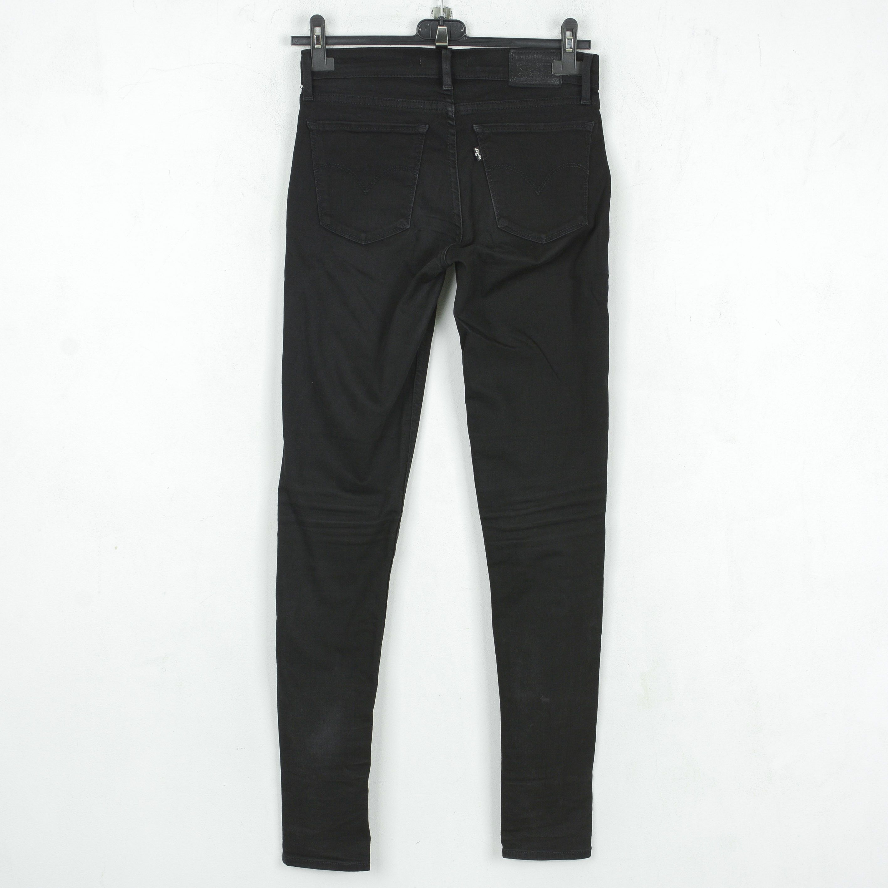 Levi's 710 Super Skinny W26 L30 Denim Jeans Slim Trousers Pants Size 26" / US 2 / IT 38 - 2 Thumbnail