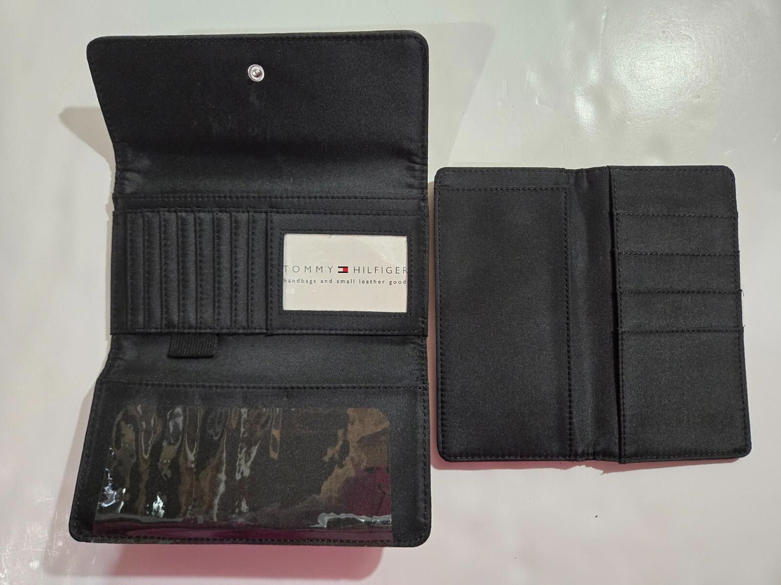 Tommy Hilfiger Tommy Hilfiger Signature TH Trifold Continental Black NWT Size ONE SIZE - 3 Thumbnail