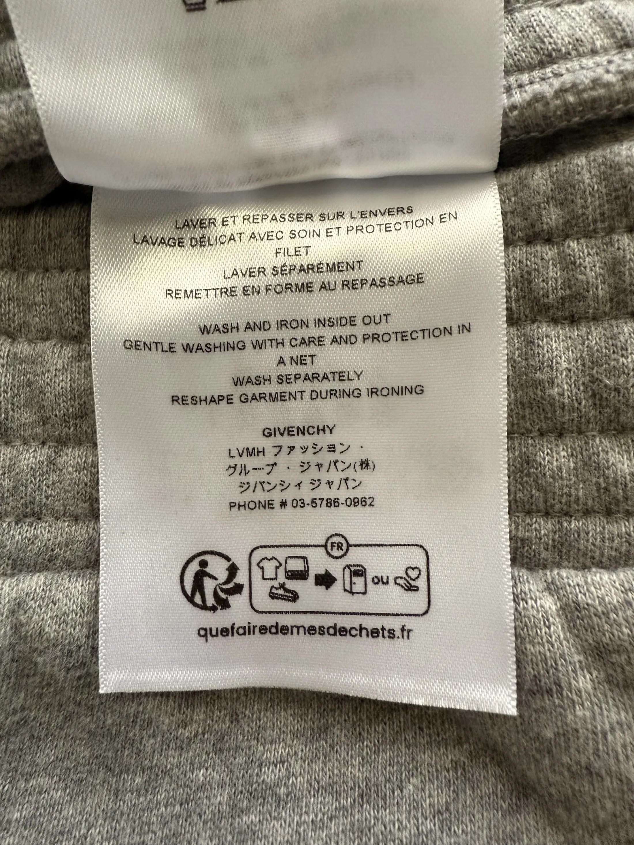 Givenchy Cargo Cotton Jersey Sweatpants Size US 34 / EU 50 - 13 Thumbnail