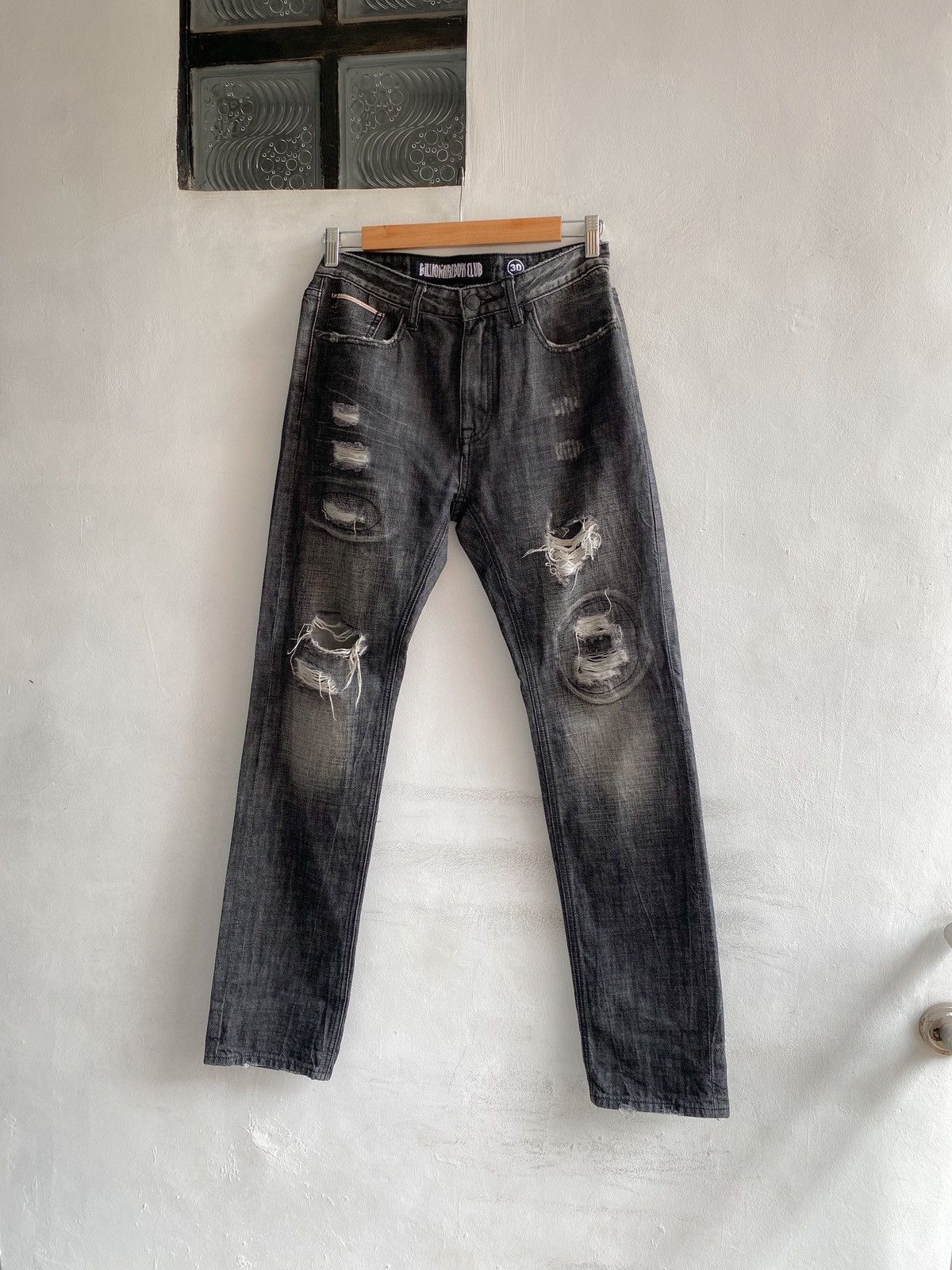 Bilionaire Boys Club Distressed Denim Selvedge