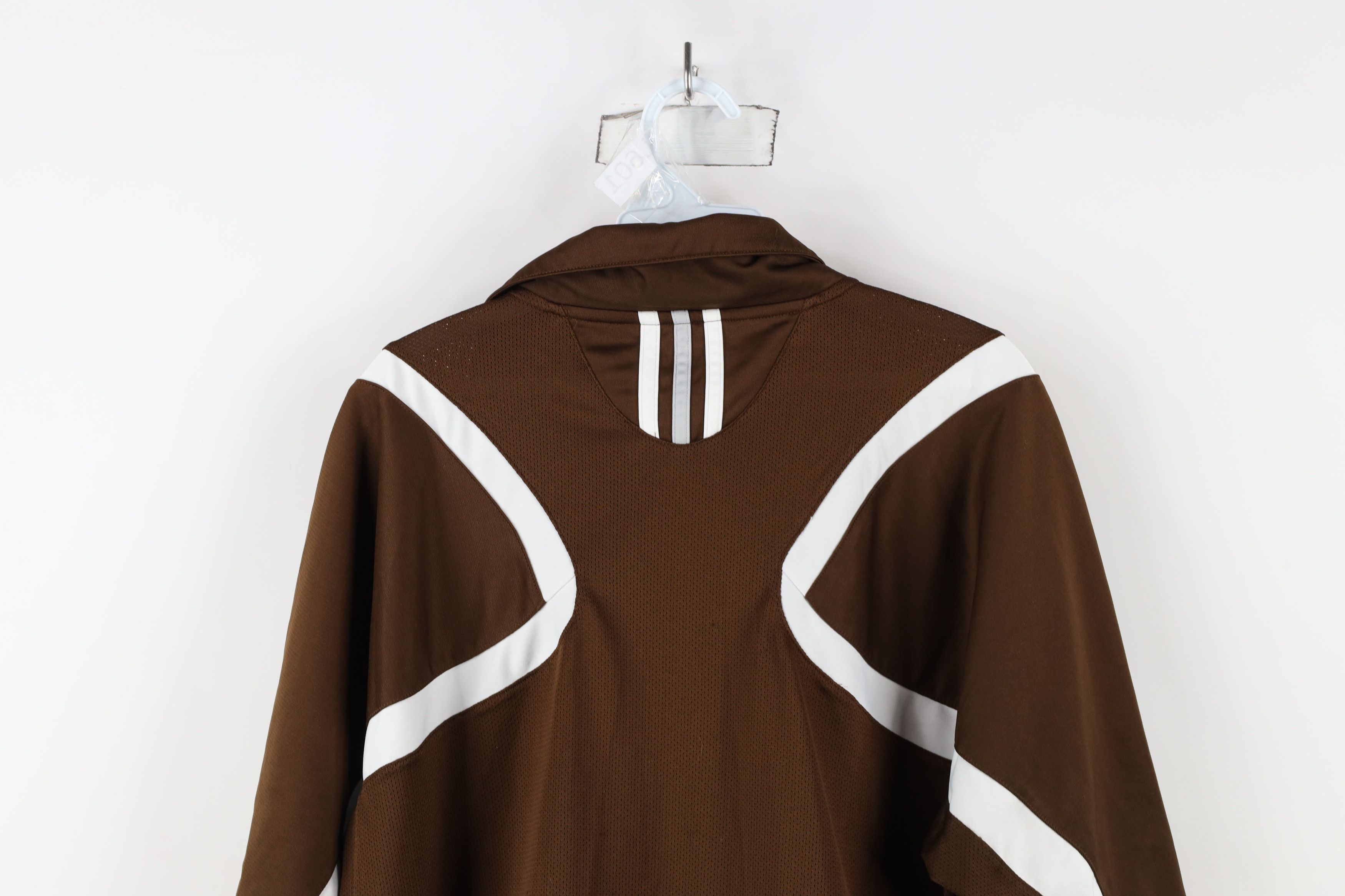 Adidas × Vintage Adidas Bowling Green State University Football Polo Brown Size US XL / EU 56 / 4 - 14 Thumbnail