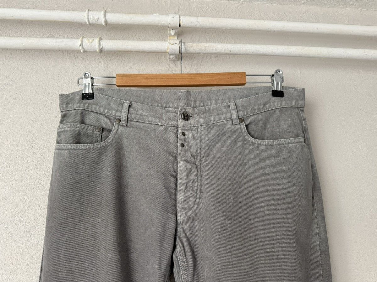 Maison Margiela Grey Washed Jeans with Signature Back Stitching Size US 36 / EU 52 - 3 Thumbnail