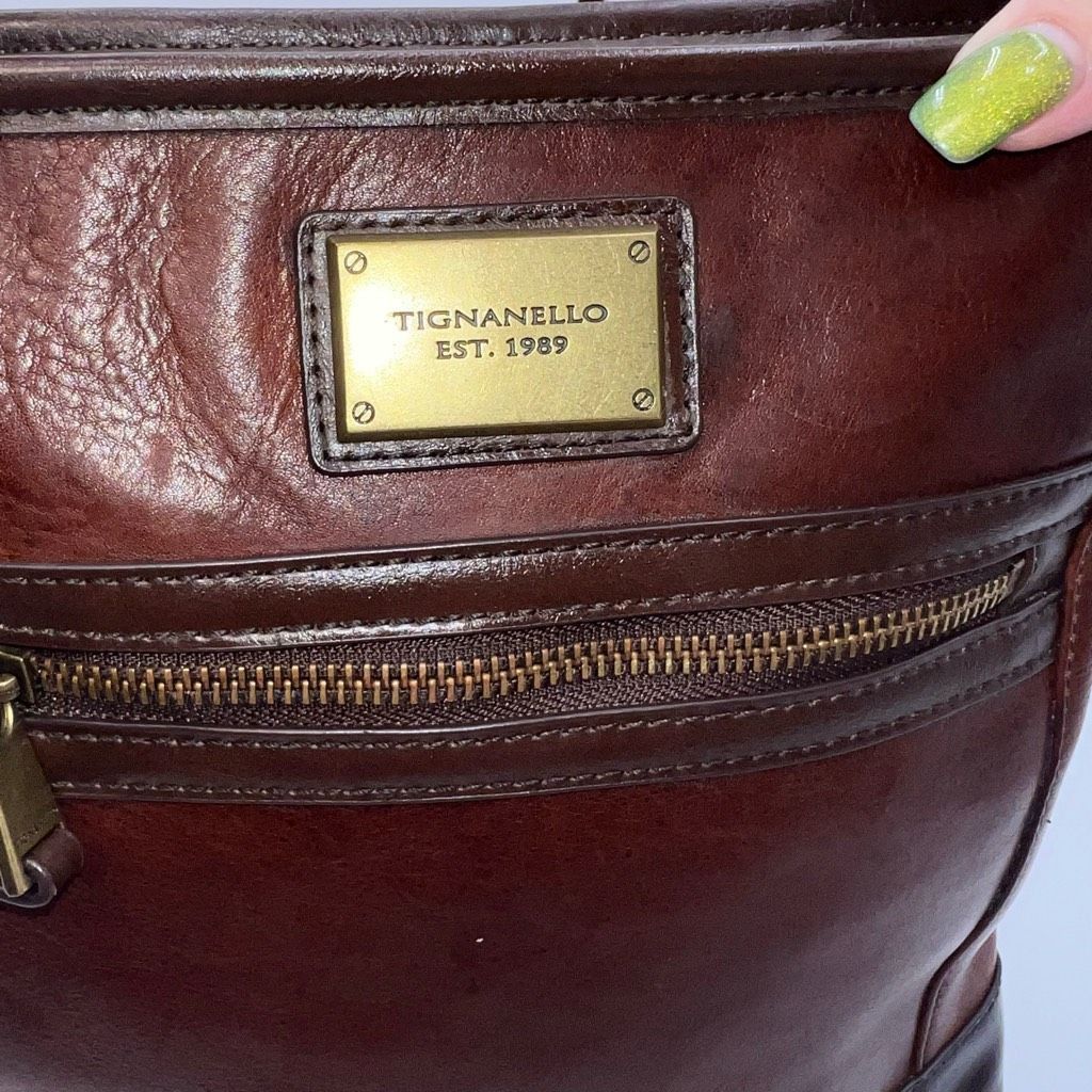 Other Tignanello Color Blocked Leather Outside Wallet Pocket Conve Size ONE SIZE - 10 Thumbnail
