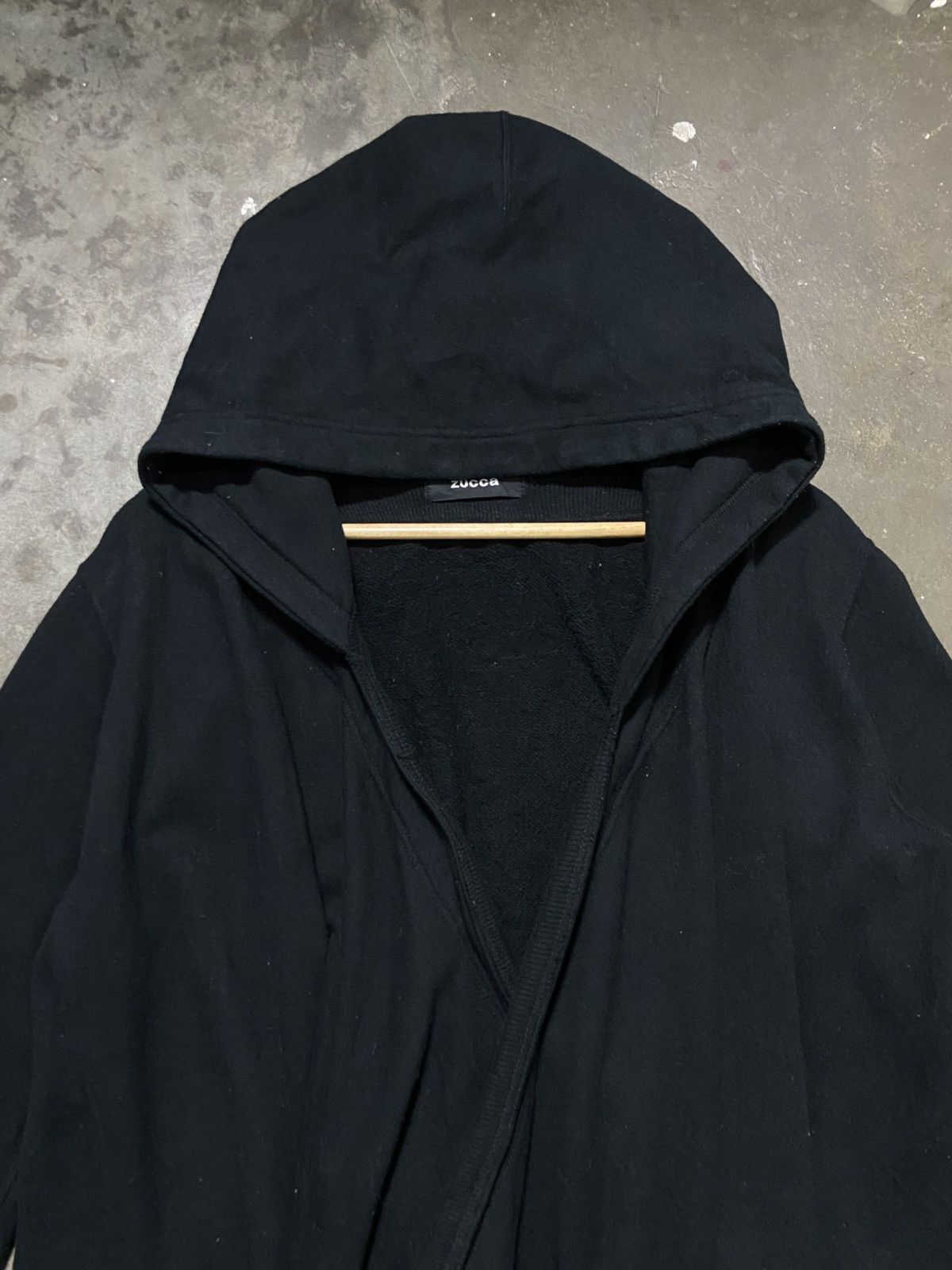 Zucca Zucca by Issey Miyake Asymmetrical Hooded Cloak Cardigan Size US L / EU 52-54 / 3 - 8 Thumbnail