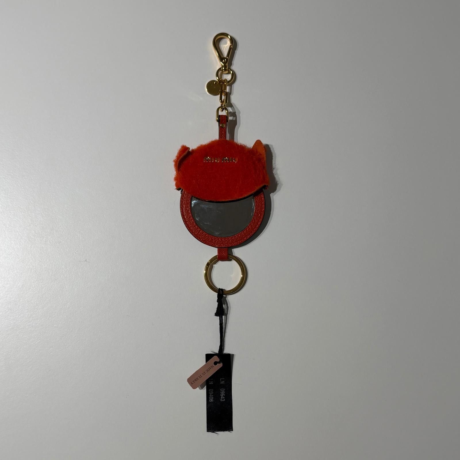 Miu Miu Miu Miu Fox Mirror Key Chain Charm Size ONE SIZE - 3 Thumbnail