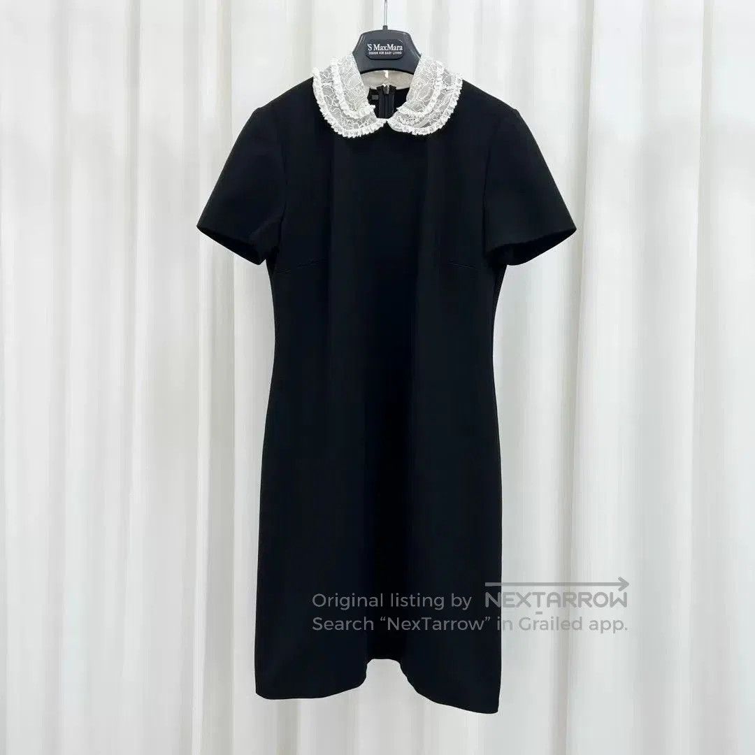 Miu Miu Miu Miu New Lace Peter Pan Collar Dress. Size S / US 4 / IT 40 - 1 Thumbnail