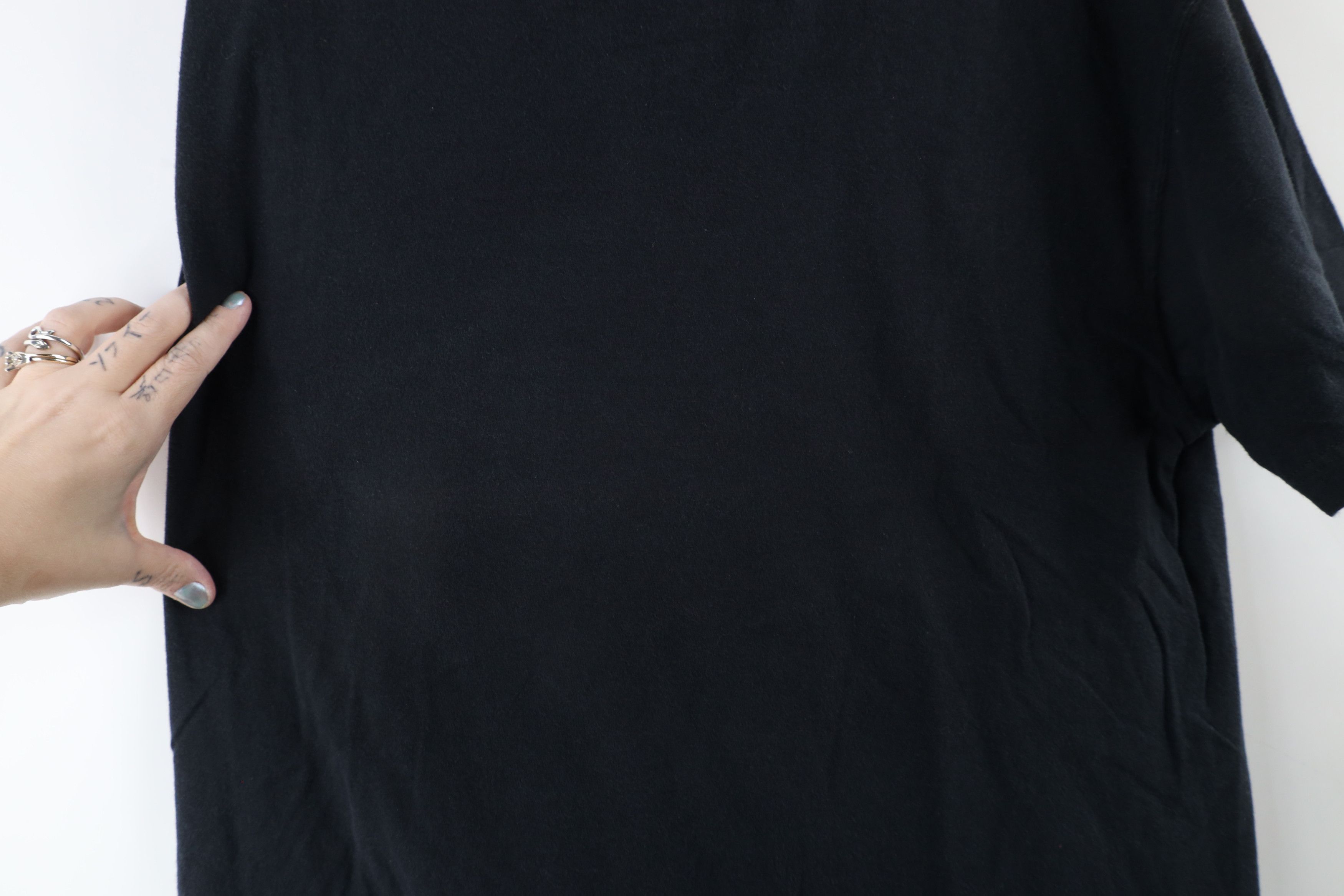 Calvin Klein × Vintage Vintage 90s Calvin Klein Short Sleeve T-Shirt Black Cotton Size US L / EU 52-54 / 3 - 4 Thumbnail