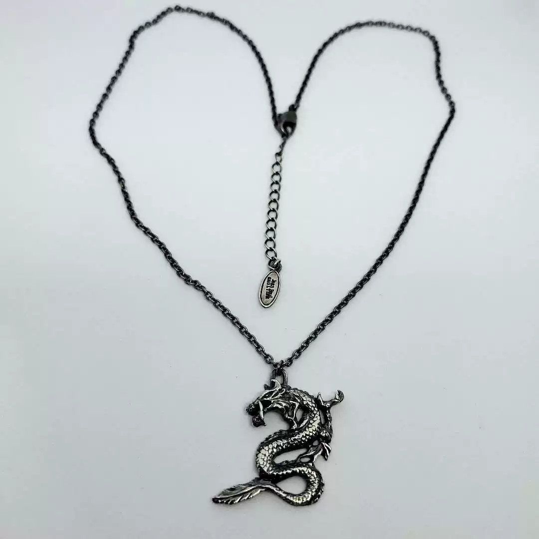 Jean Paul Gaultier Jean Paul Gaultier Dragon Pattern Necklace Size ONE SIZE - 1 Thumbnail