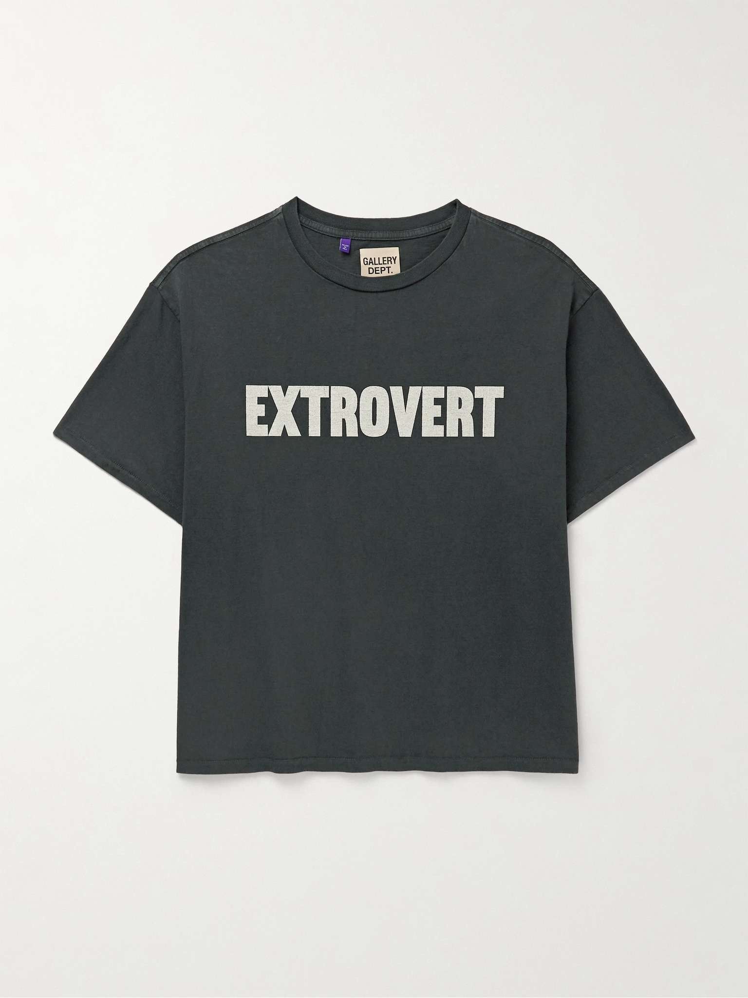 Gallery Dept. o1mle0326 Intro Extro Reversible Tee Shirt in Black Size US L / EU 52-54 / 3 - 1 Thumbnail