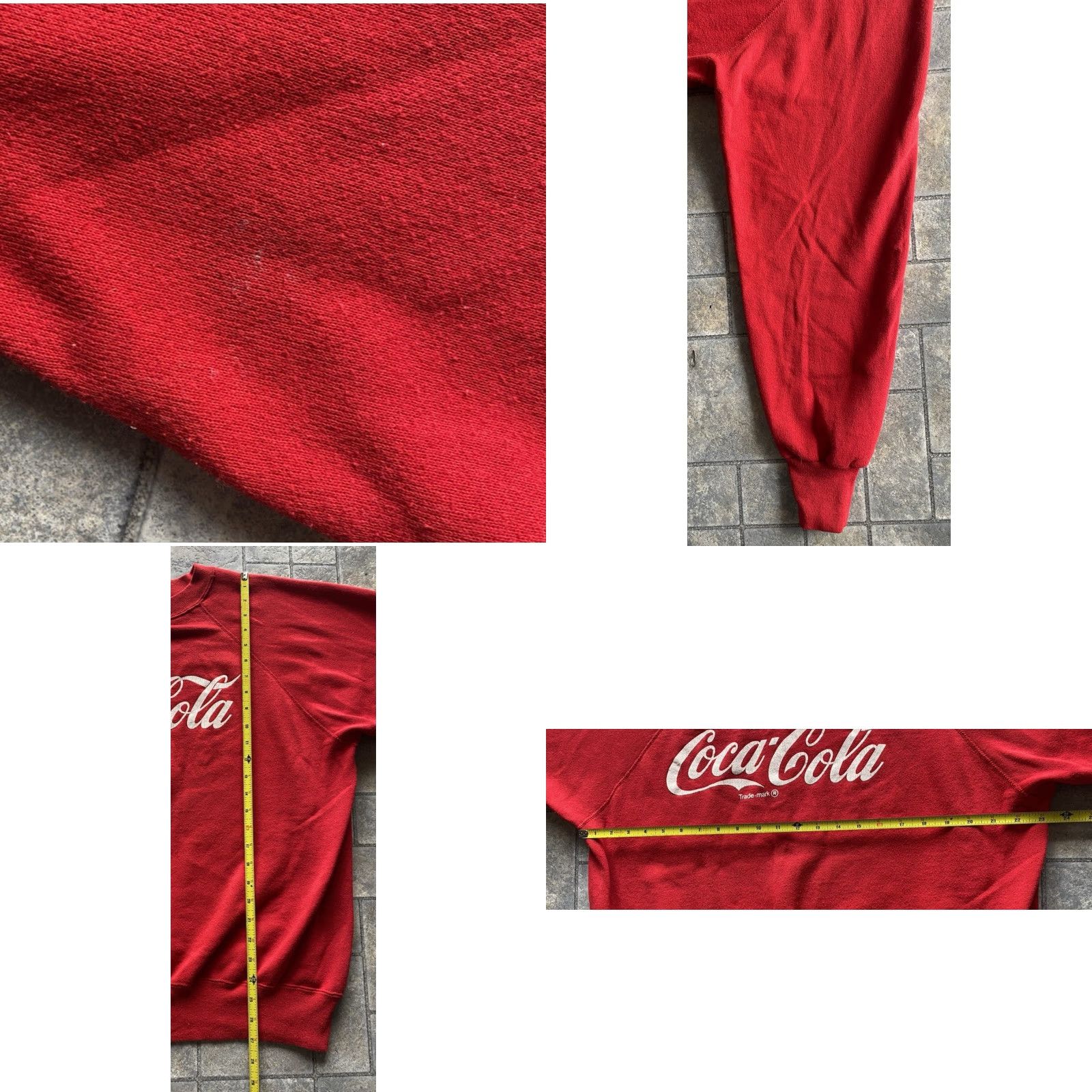Vintage VINTAGE ULTRA SWEATS Sweatshirt Red 80s 90s Made in USA Men XL Long Sleeve Pullover Mens 90s 80s Coca Cola Theme Size US XL / EU 56 / 4 - 8 Thumbnail
