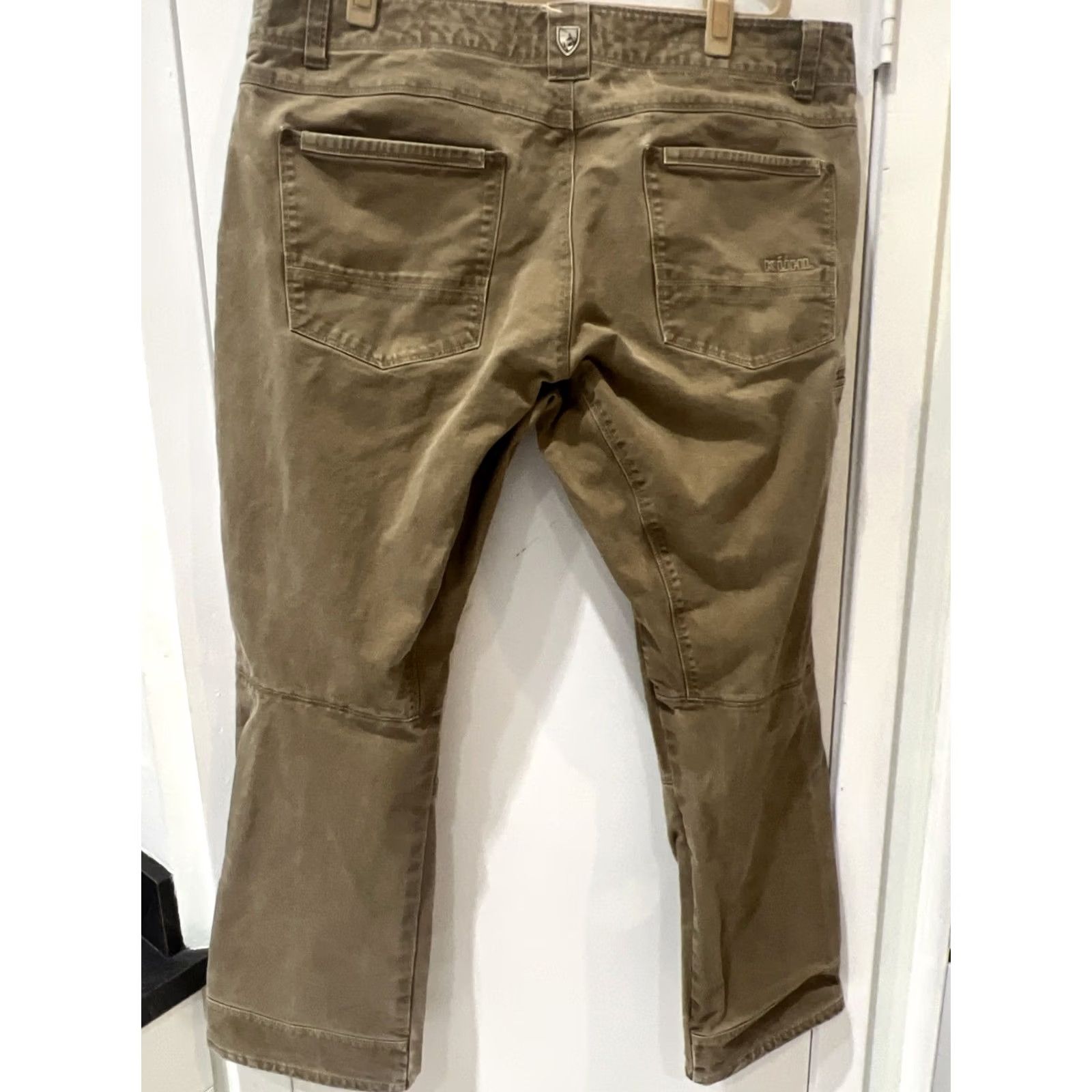 Vintage Kuhl Rydr Pants Mens 40x30 Brown Vintage Patina Dye Outdoor Workwear Straight Leg 5-Pocket Size US 40 / EU 56 - 2 Thumbnail