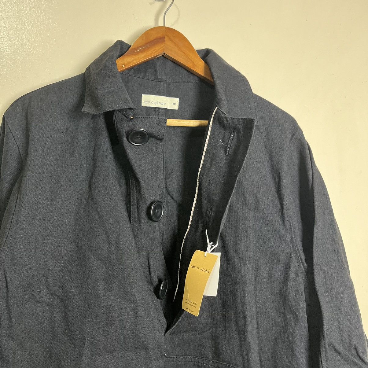 rdv o globe RDV O GLOBE JAPAN HERITAGE SELVEDGE JACKET Size US XL / EU 56 / 4 - 12 Thumbnail