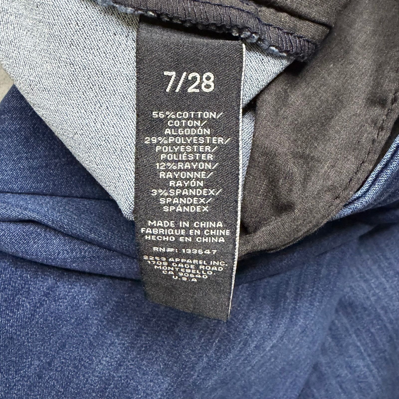 BCBGeneration BCBGeneration Woman’s 7/28 High Rise Trousers Wide Leg Size 28" / US 6 / IT 42 - 4 Thumbnail
