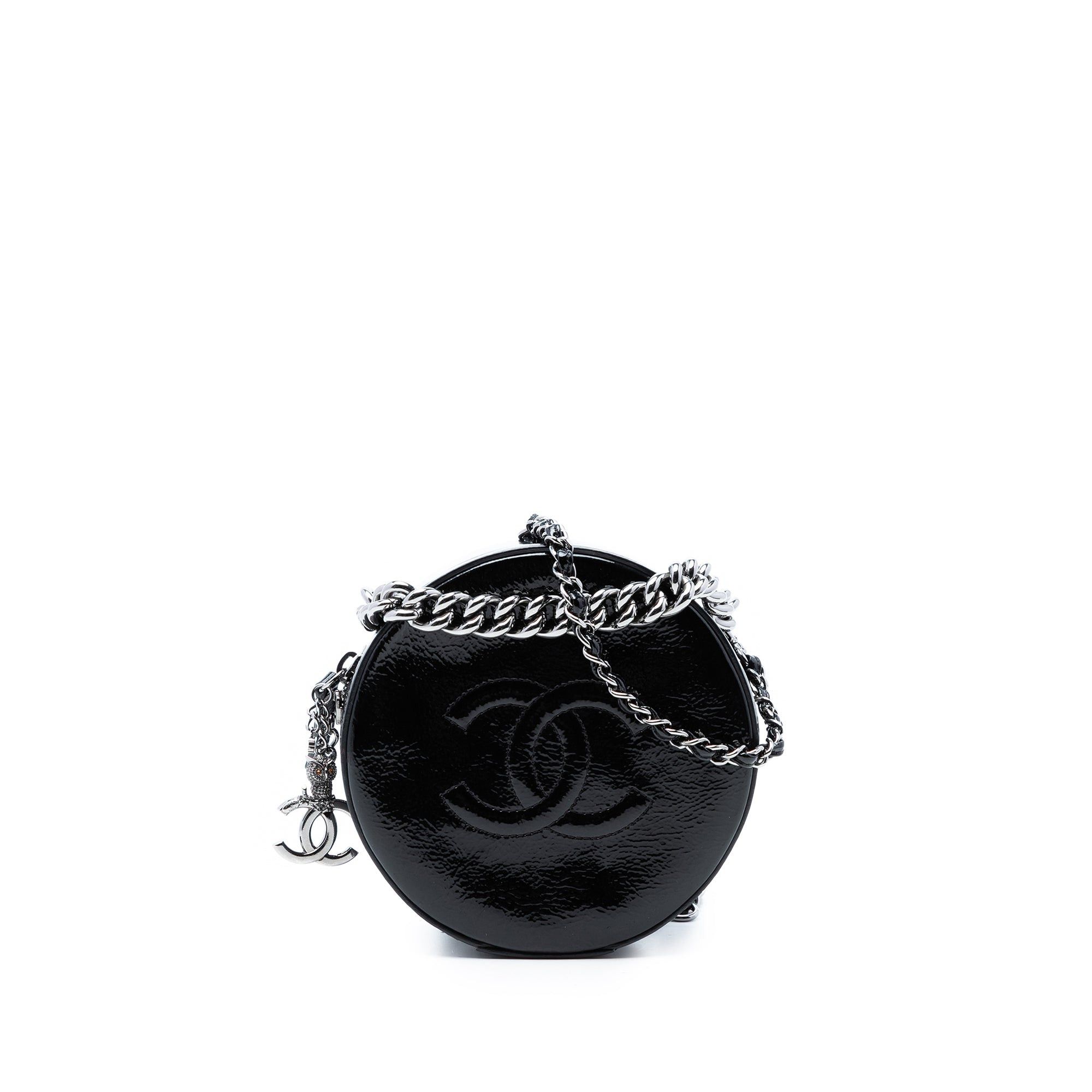 Chanel Patent Round As Earth Bag Size ONE SIZE - 1 Thumbnail