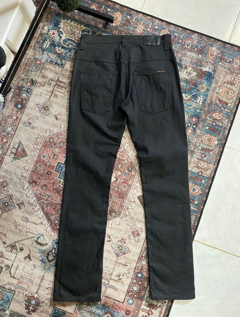 Nudie Jeans Nudie Jeans Dry Black Coated Size US 31 - 1 Thumbnail