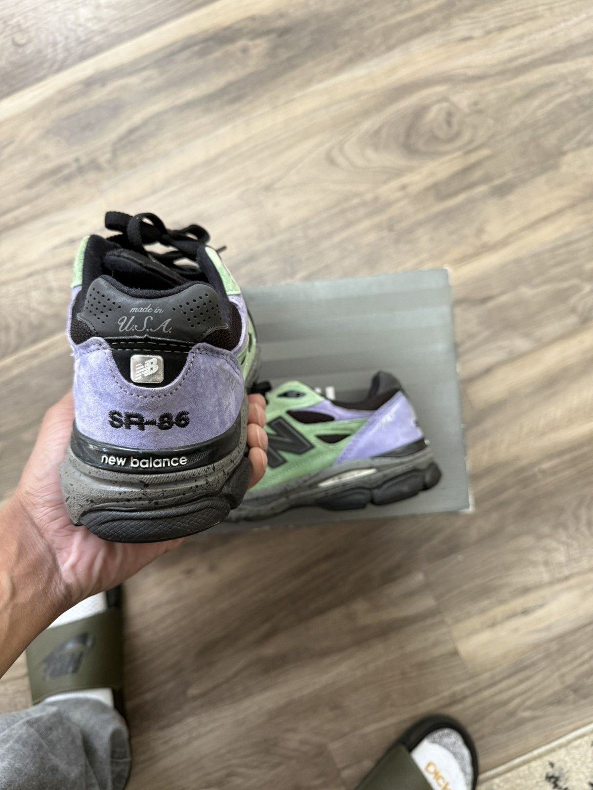 New Balance × Stray Rats Stray Rats x 990v3 Made in USA 'The Joker' Size US 10.5 / EU 43-44 - 2 Thumbnail