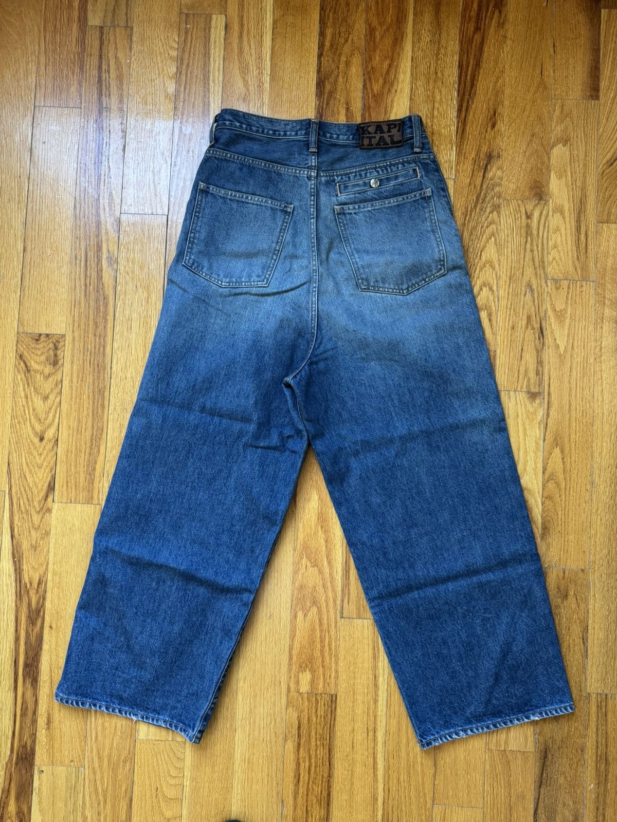 Kapital 14oz Denim Port Buggy Pants Size US 28 / EU 44 - 2 Thumbnail