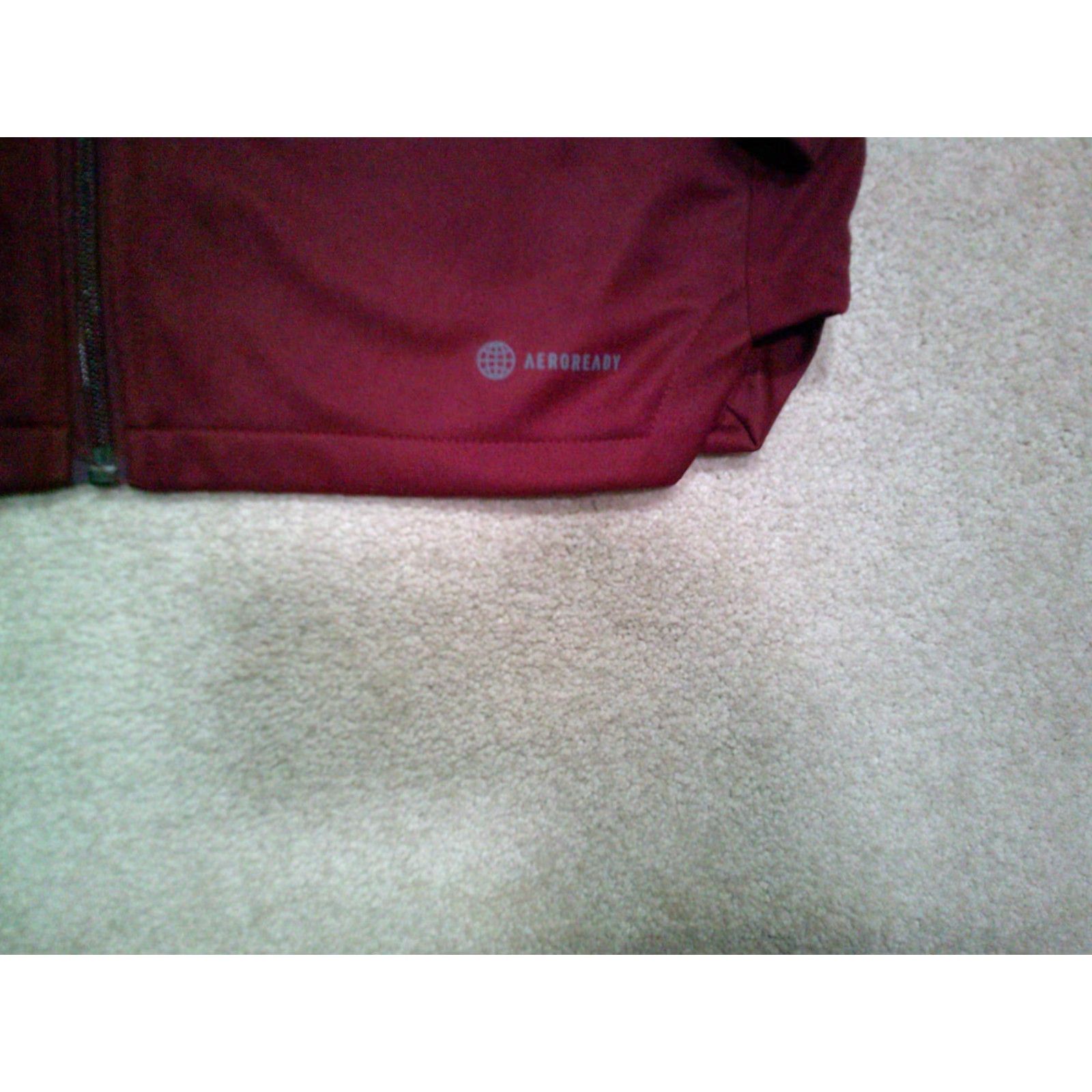 Adidas Adidas Aeroready Jacket Womens Small Maroon Full Zip Size S / US 4 / IT 40 - 4 Thumbnail