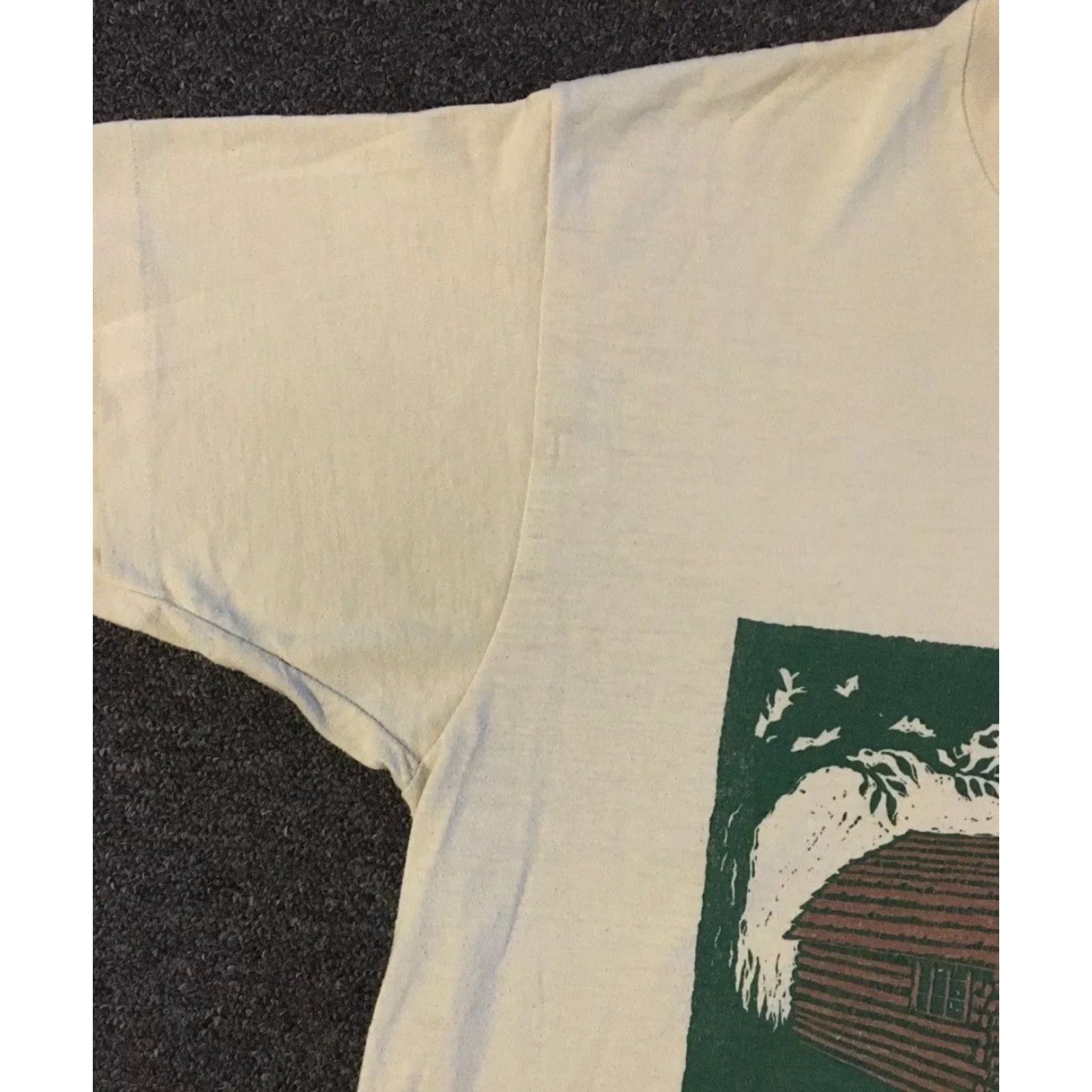 Vintage VINTAGE KOA Kamping Kabins Shirt M USA Beige 80s 90s Grunge Camping Hiking Sun Palm Trees Beach Basic Tee Mens Size US M / EU 48-50 / 2 - 6 Thumbnail