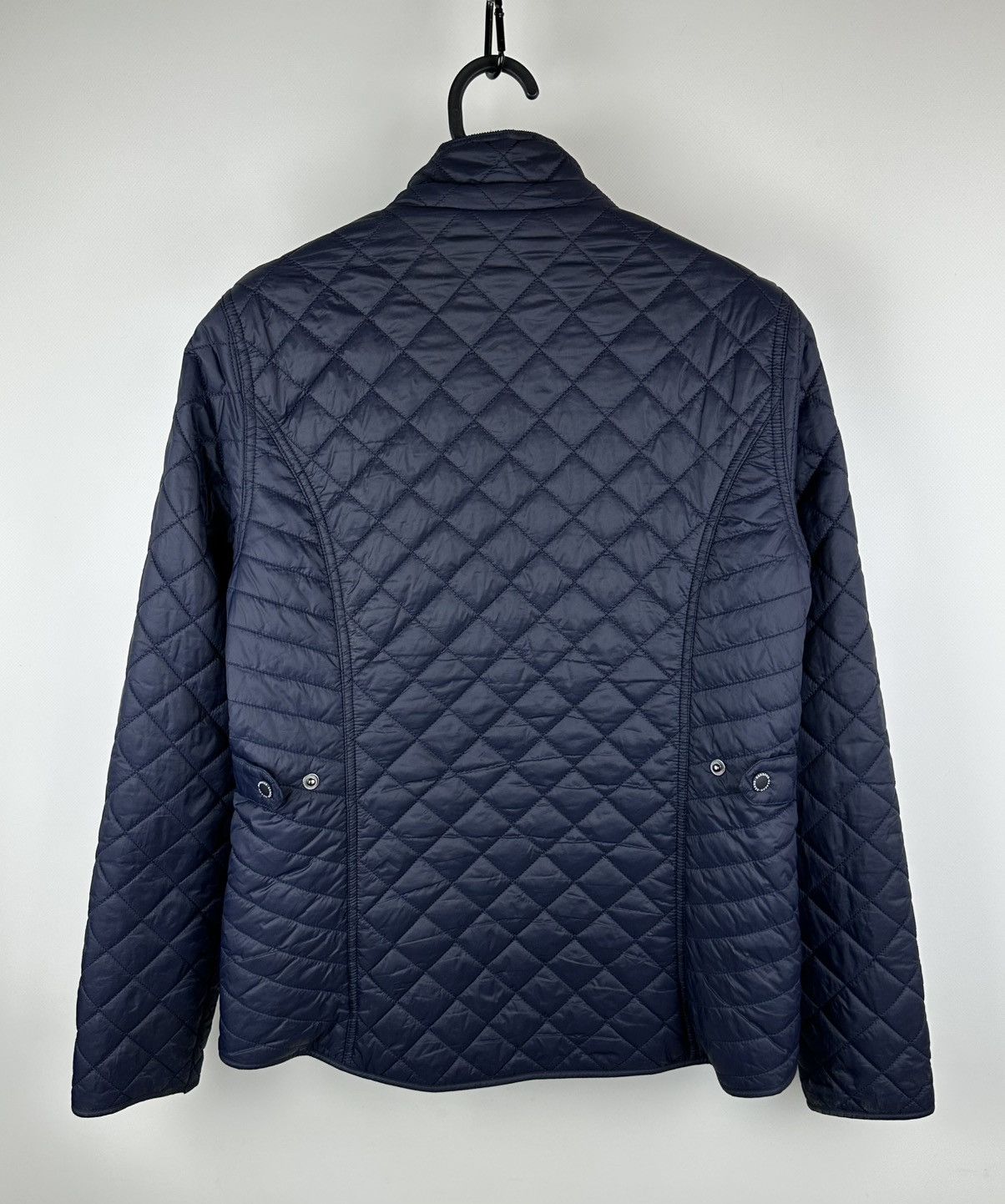 Barbour Barbour Sailboat Quilted Jacket UK 12 US 8 Wome Blue Pocket Size US M / EU 48-50 / 2 - 3 Thumbnail