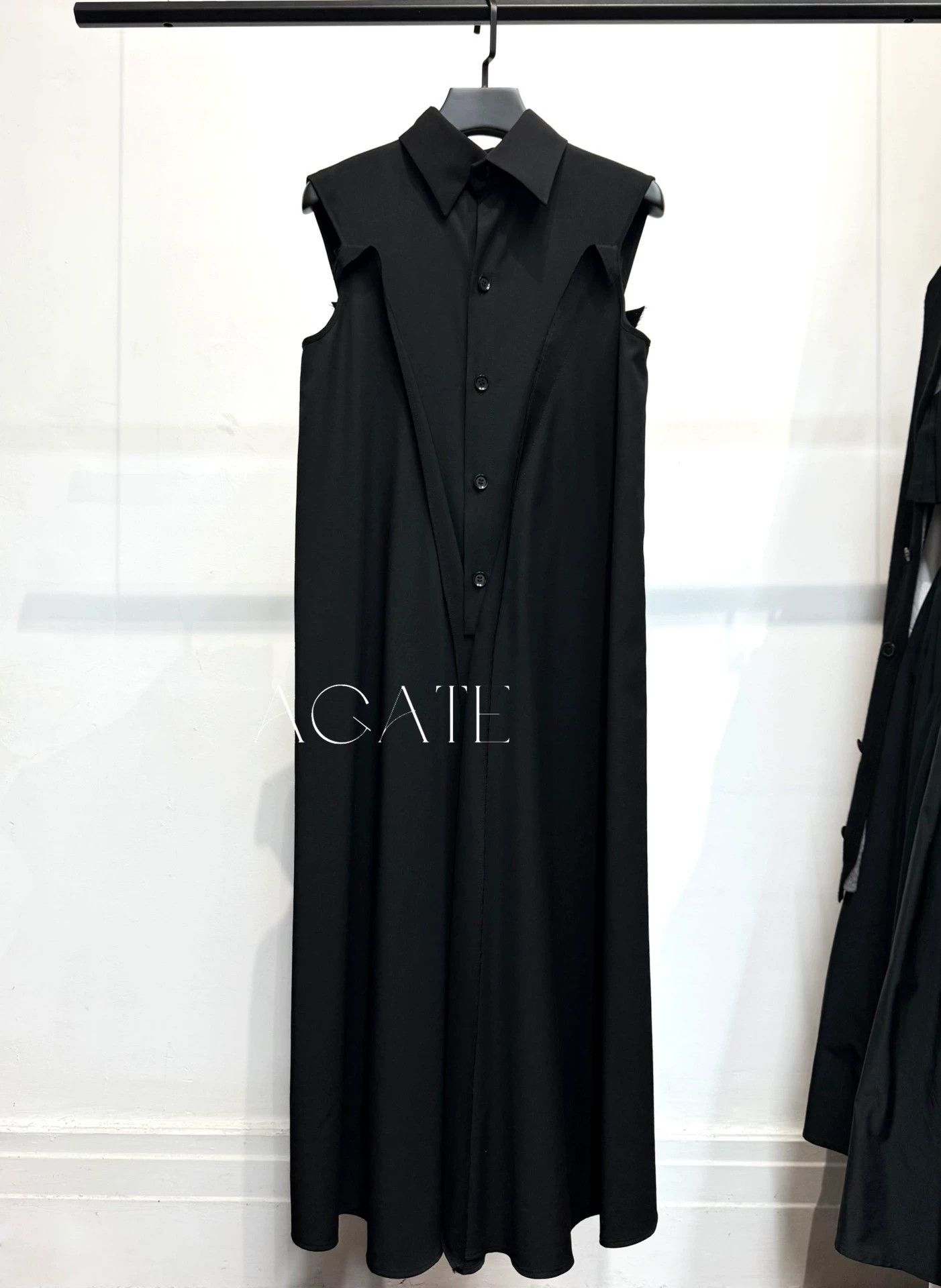 Yohji Yamamoto Yohji 11aw Wool Deconstructed Dress Size S / US 4 / IT 40 - 2 Thumbnail