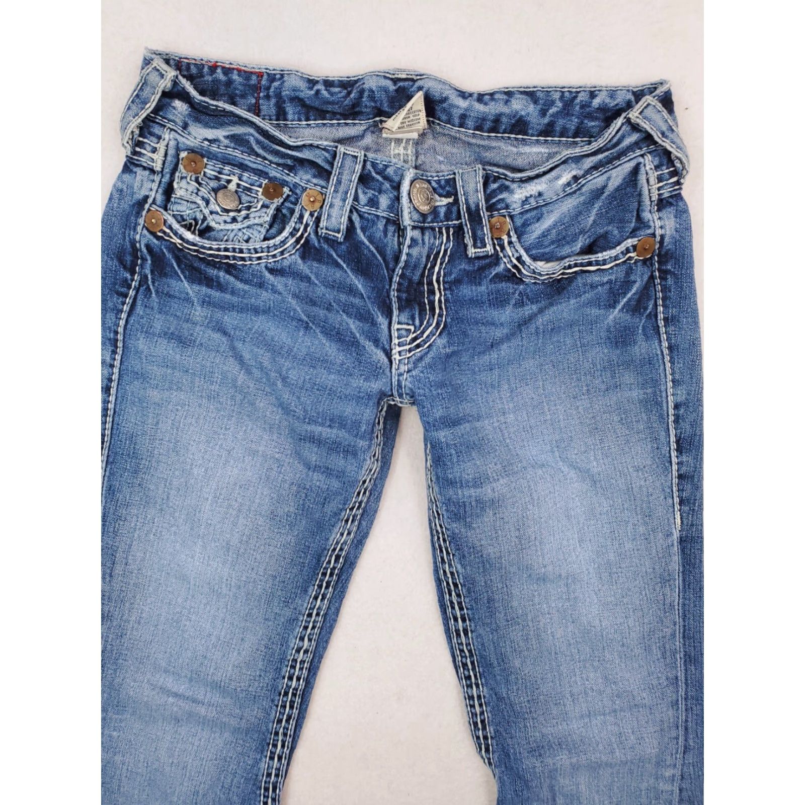 USA製 TRUE RELIGION joey ブーツカット　28 TRUE RELIGION(トゥルーレリジョン) JOEY SUPER T ブーツカット