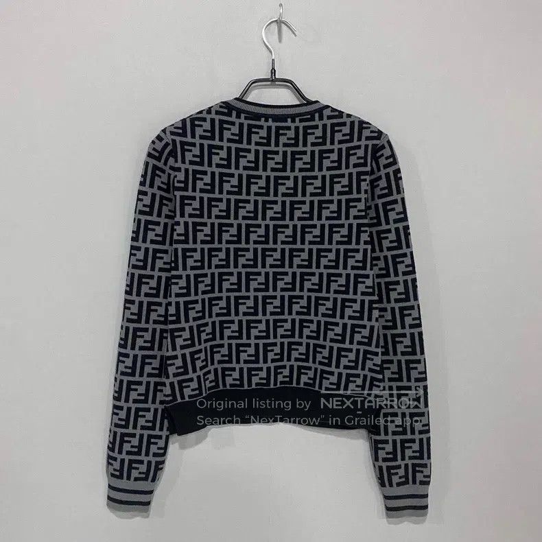 Fendi Fendi All-over Printed Knit Long Sleeve Size XS / US 0-2 / IT 36-38 - 3 Thumbnail