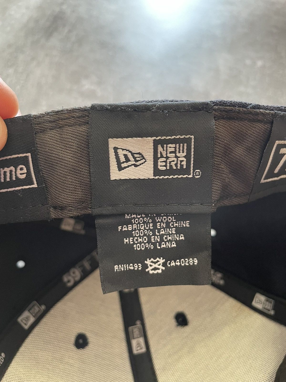 New Era × Supreme Supreme Box Logo New Era "Flags" Snap Back Cap Size ONE SIZE - 14 Thumbnail